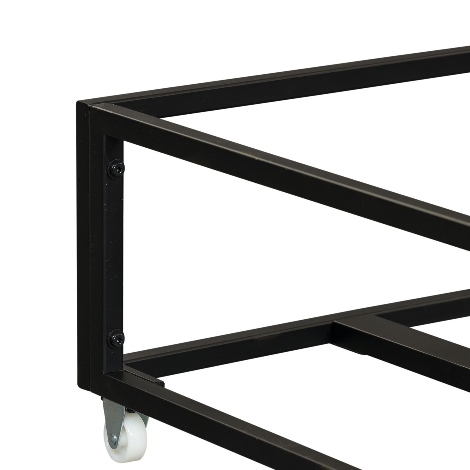Vintage Series Twin Metal Trundle in Black - Luxury Home Furniture (MI)