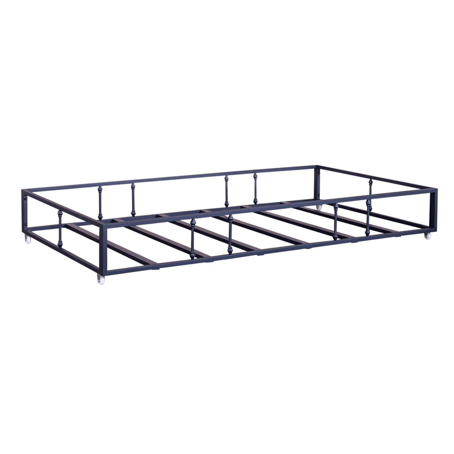 Vintage Series Twin Metal Trundle in Navy - Luxury Home Furniture (MI)