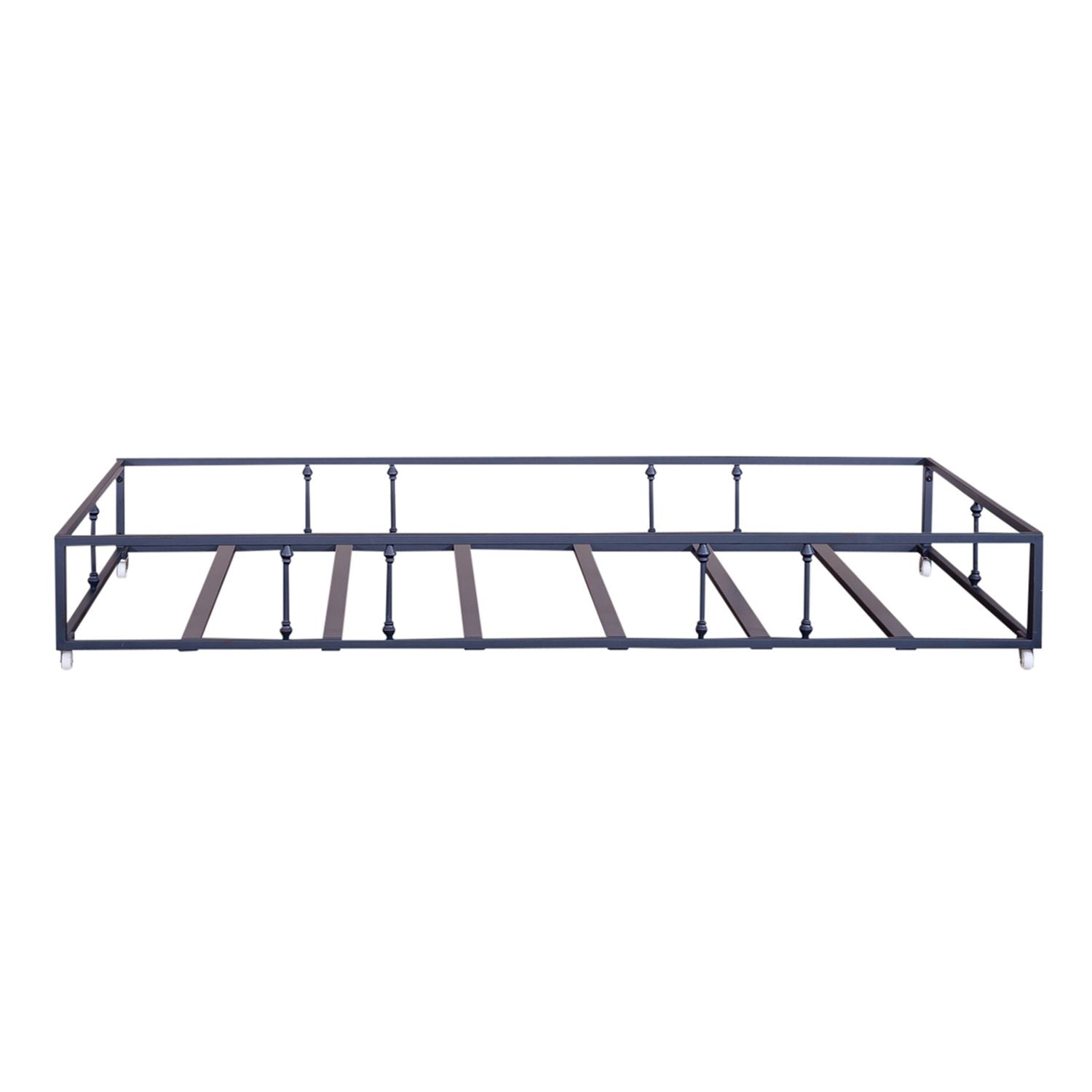 Vintage Series Twin Metal Trundle in Navy - Luxury Home Furniture (MI)