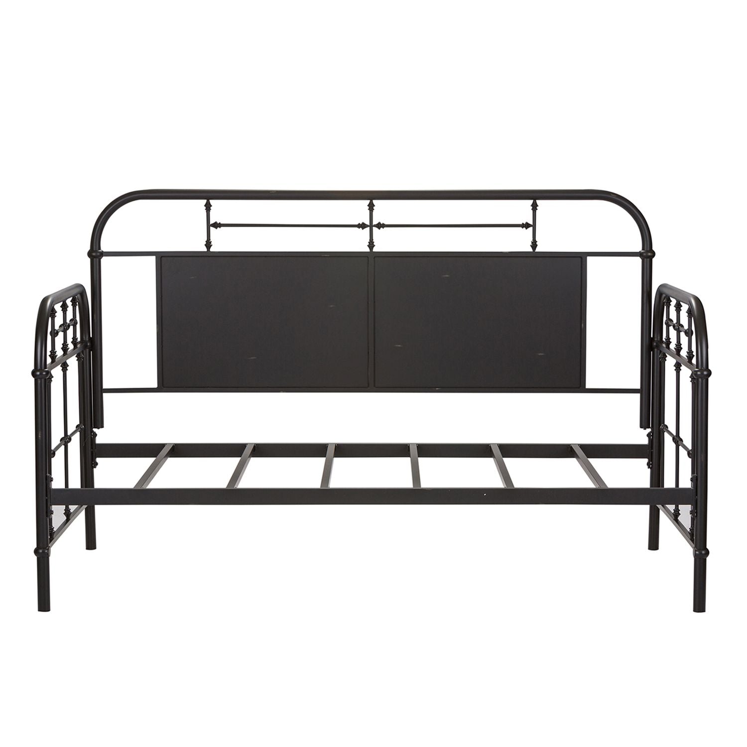 Vintage Series Twin Metal Bed in Black - Luxury Home Furniture (MI)