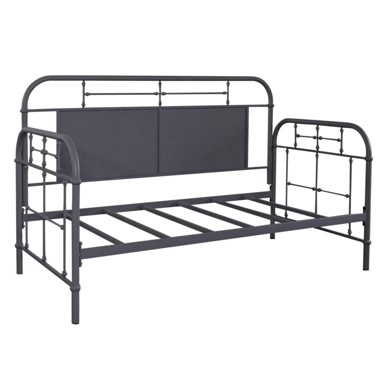 Vintage Series Twin Metal Bed in Navy - Luxury Home Furniture (MI)