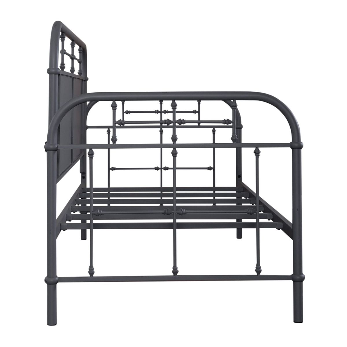 Liberty Furniture Vintage Series Twin Metal Bed in Navy - Luxury Home Furniture (MI)