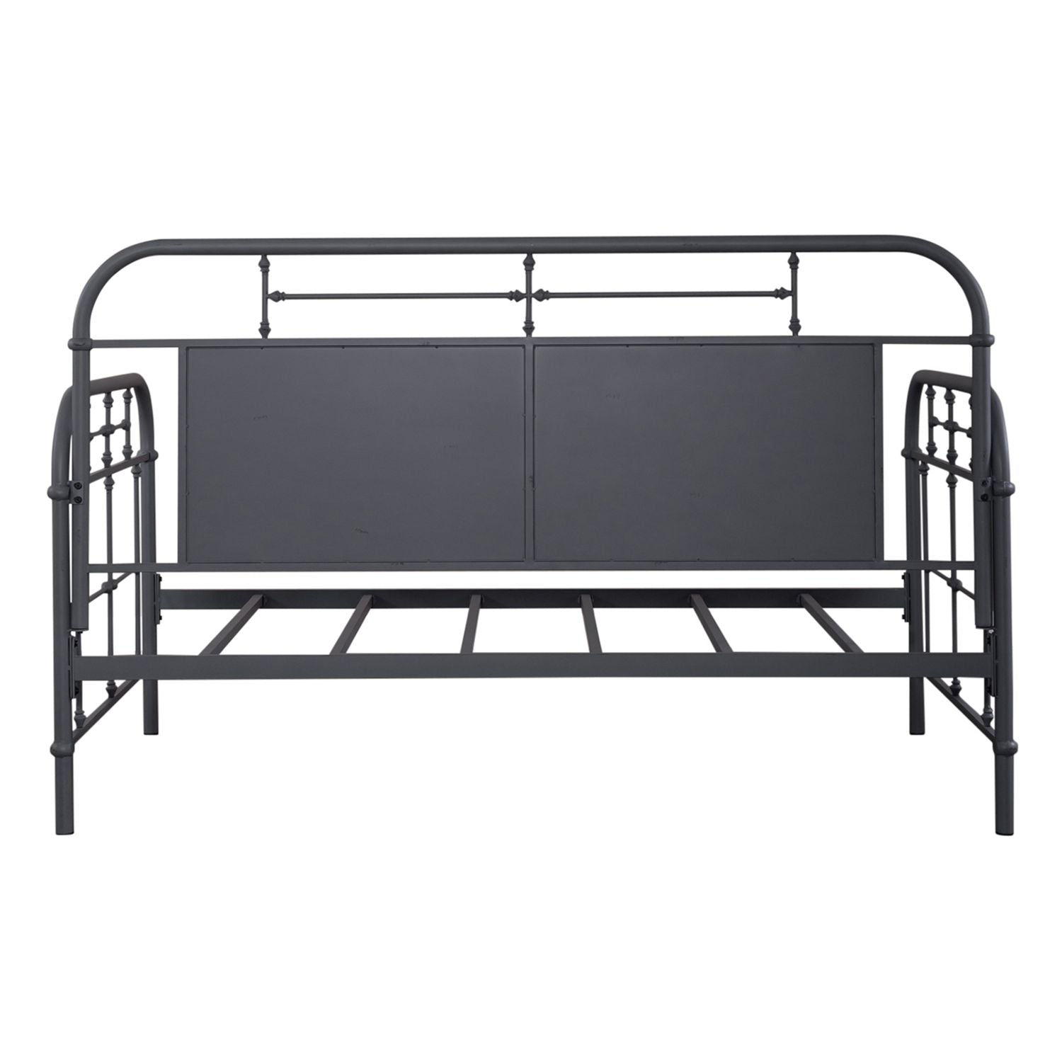 Vintage Series Twin Metal Bed in Navy - Luxury Home Furniture (MI)