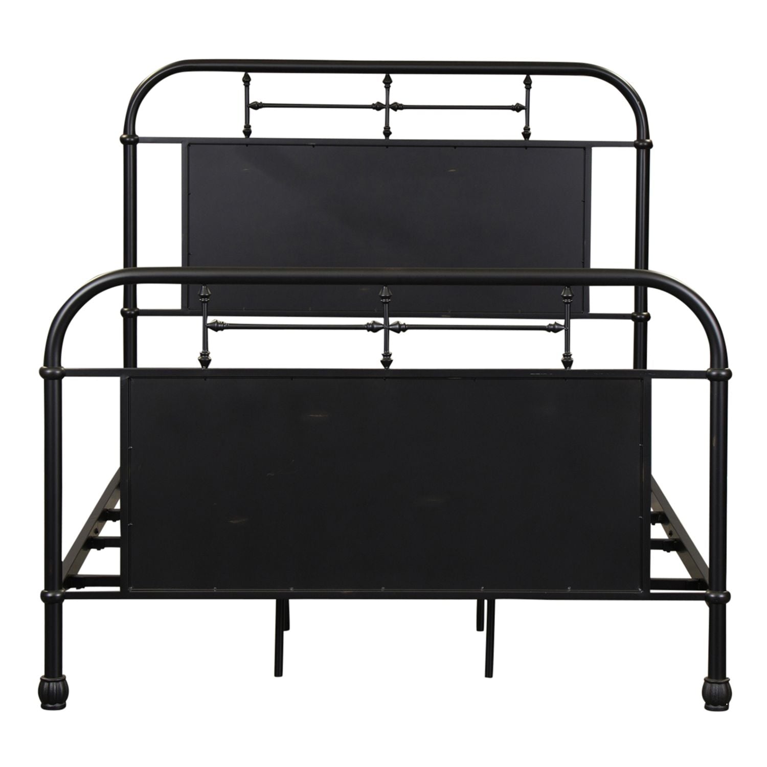 Vintage Series Full Metal Bed in Black - Luxury Home Furniture (MI)
