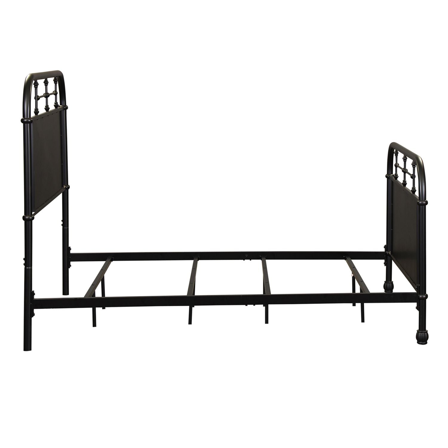 Vintage Series Full Metal Bed in Black - Luxury Home Furniture (MI)