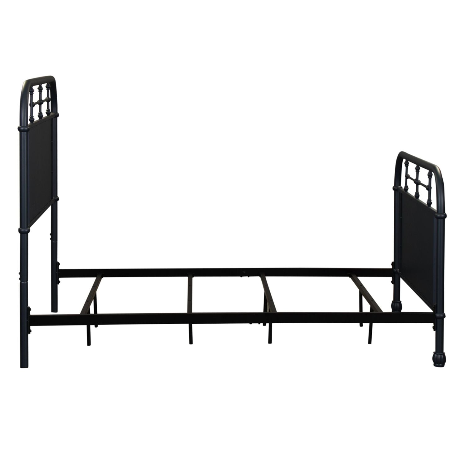 Vintage Series Full Metal Bed in Navy - Luxury Home Furniture (MI)