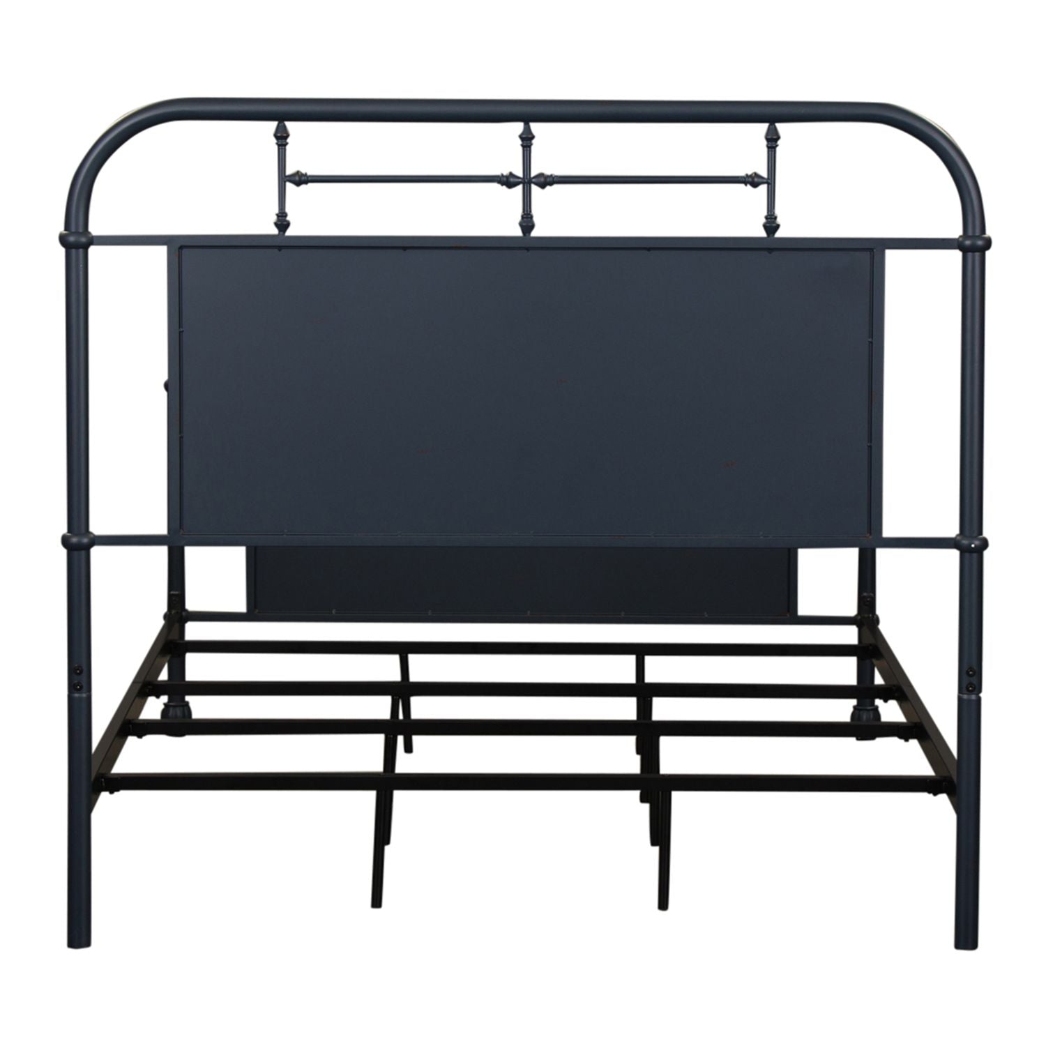 Vintage Series Full Metal Bed in Navy - Luxury Home Furniture (MI)