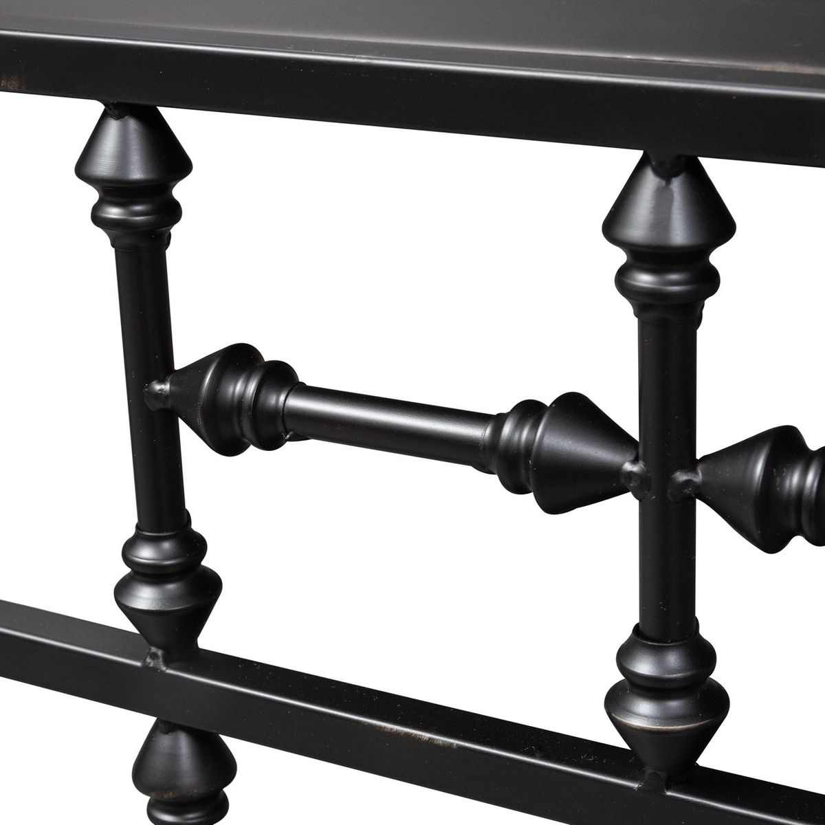 Liberty Furniture Vintage Series Open Nightstand in Black - Luxury Home Furniture (MI)