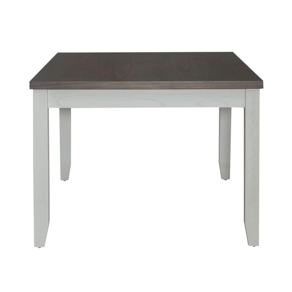 Liberty Furniture Brook Bay Rectangular Leg Table in Textured White 182-CD-RLS