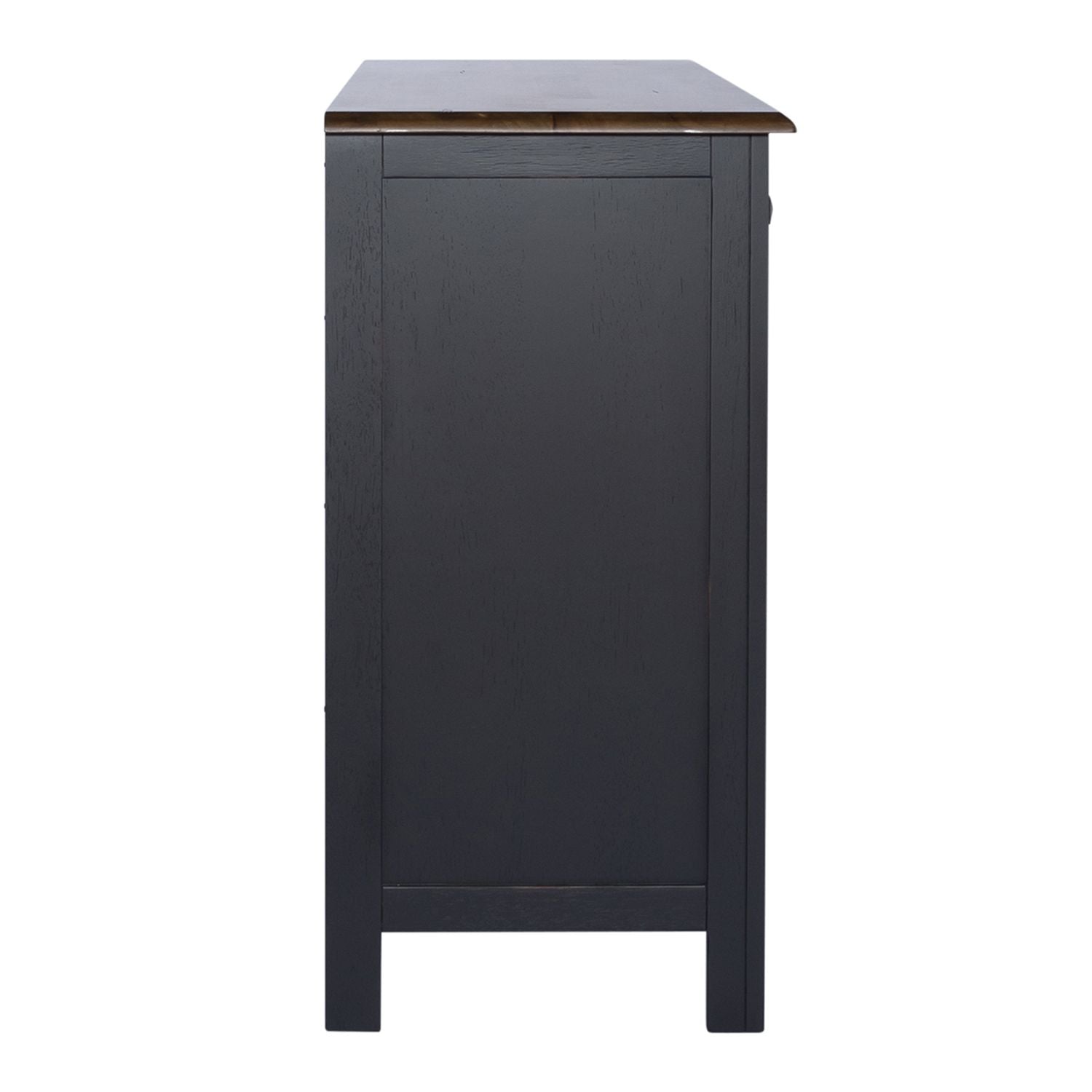 Carolina Crossing Server in Black - Luxury Home Furniture (MI)