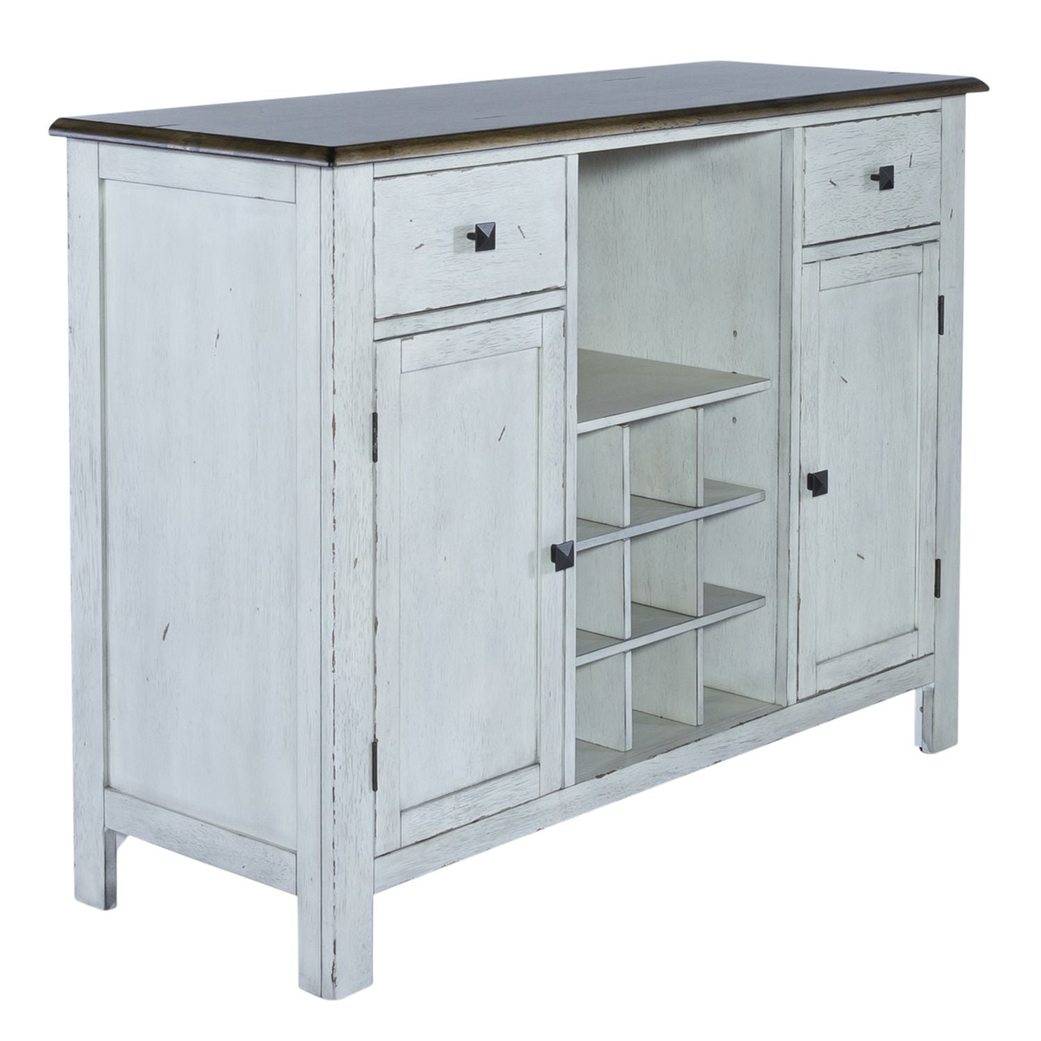 Carolina Crossing Server in White