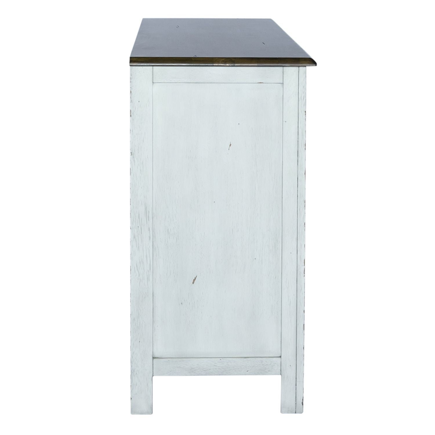 Carolina Crossing Server in White - Luxury Home Furniture (MI)