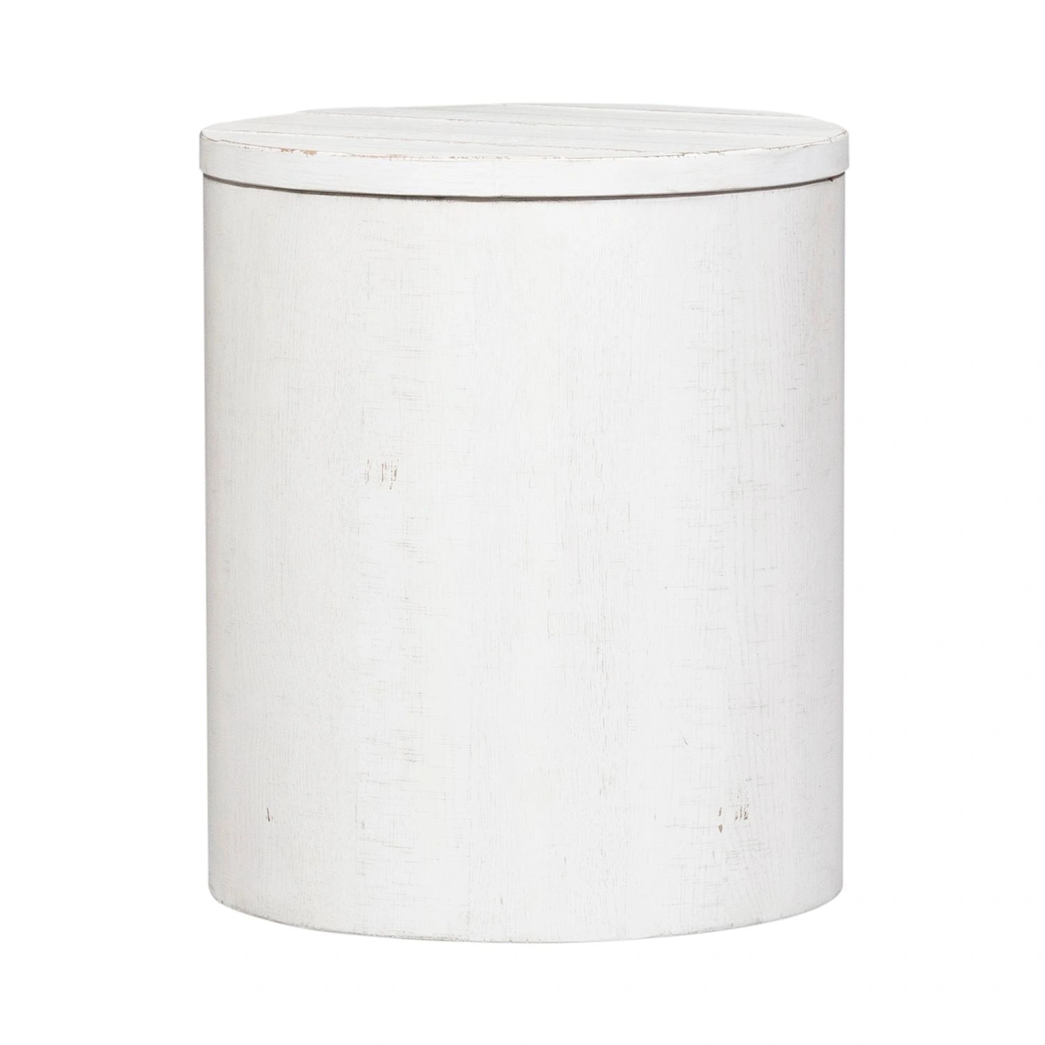 Modern Farmhouse Drum End Table image
