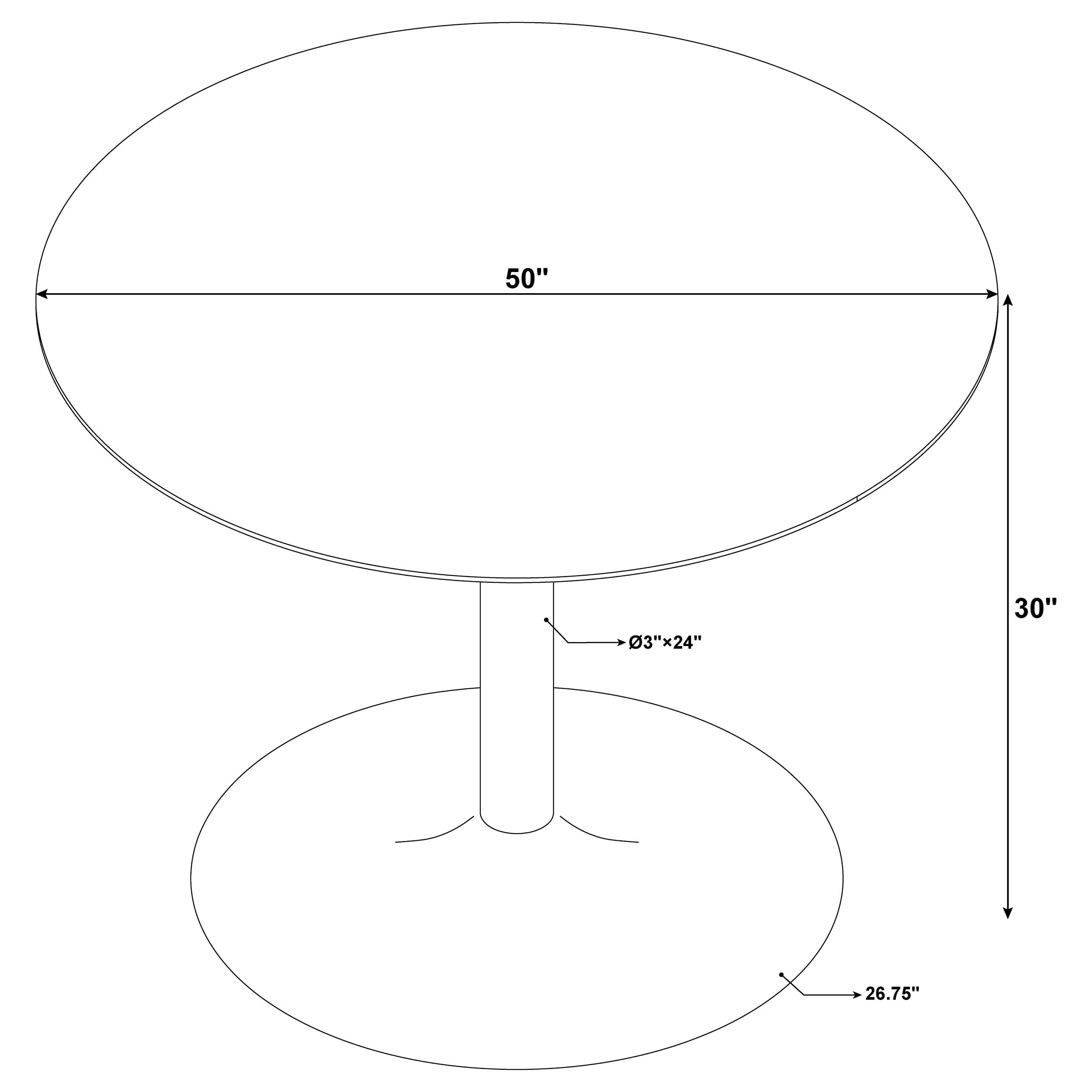 Kella 5 Pc Dining Sets - Luxury Home Furniture (MI)