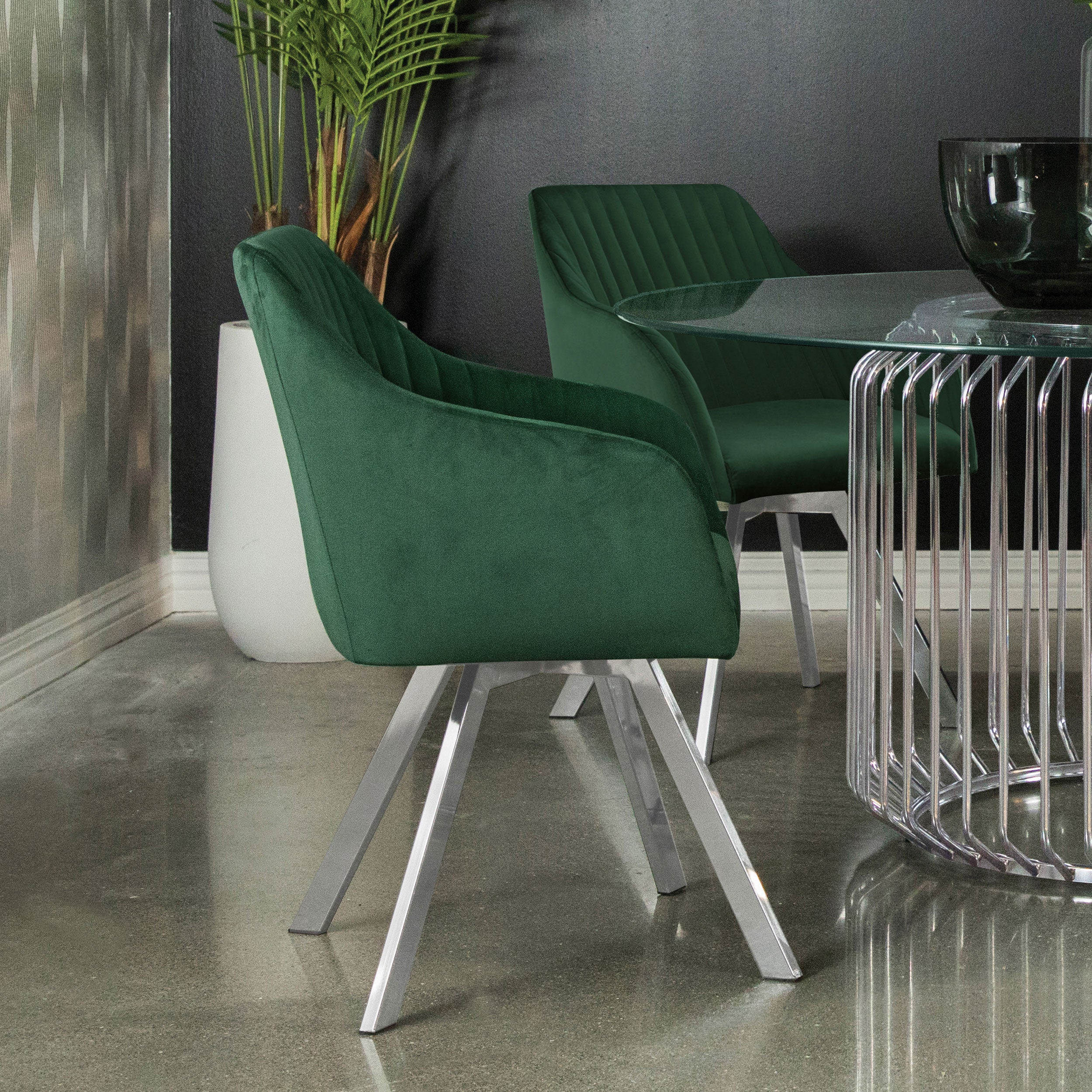Arika Arm Chairs - Luxury Home Furniture (MI)