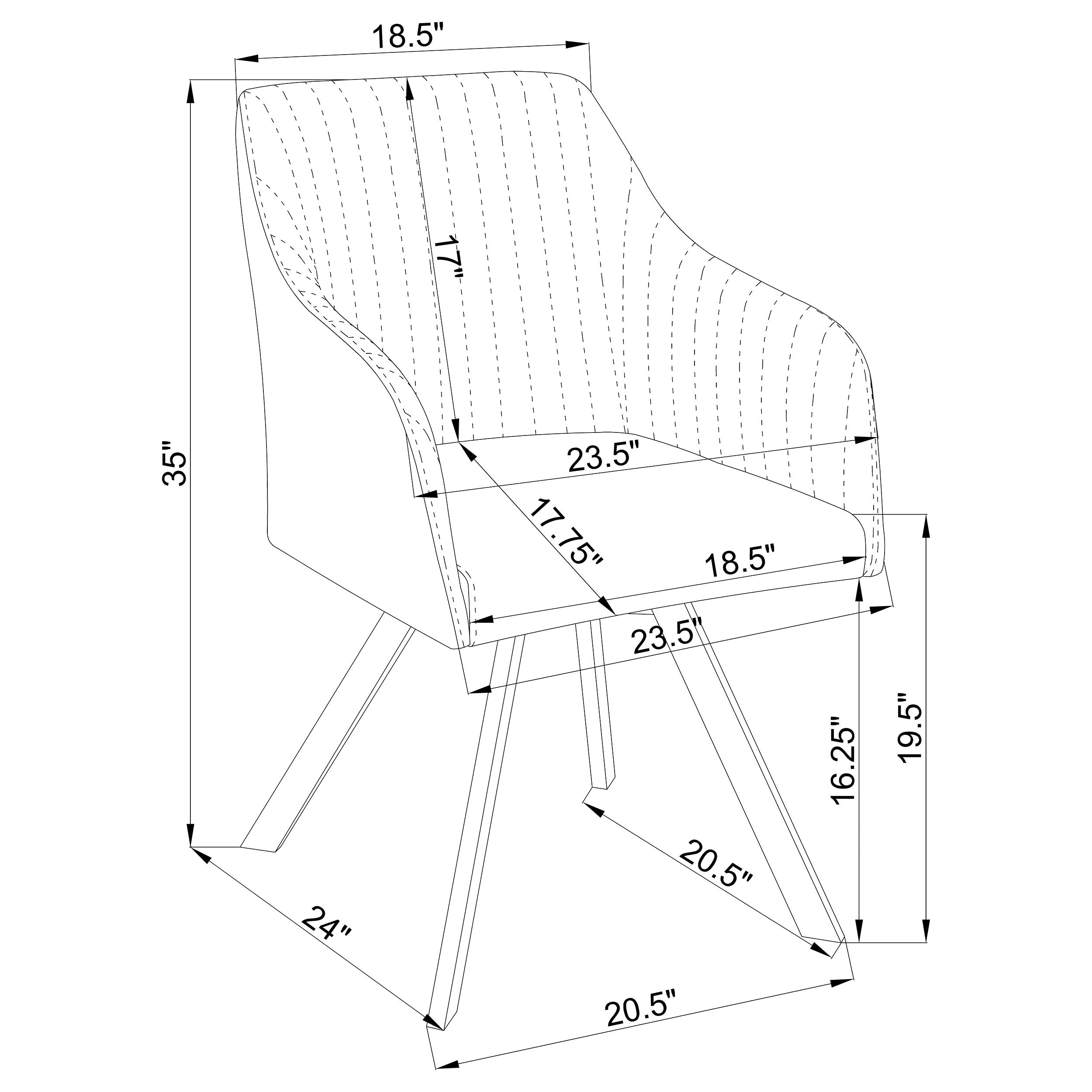 Arika Arm Chairs - Luxury Home Furniture (MI)