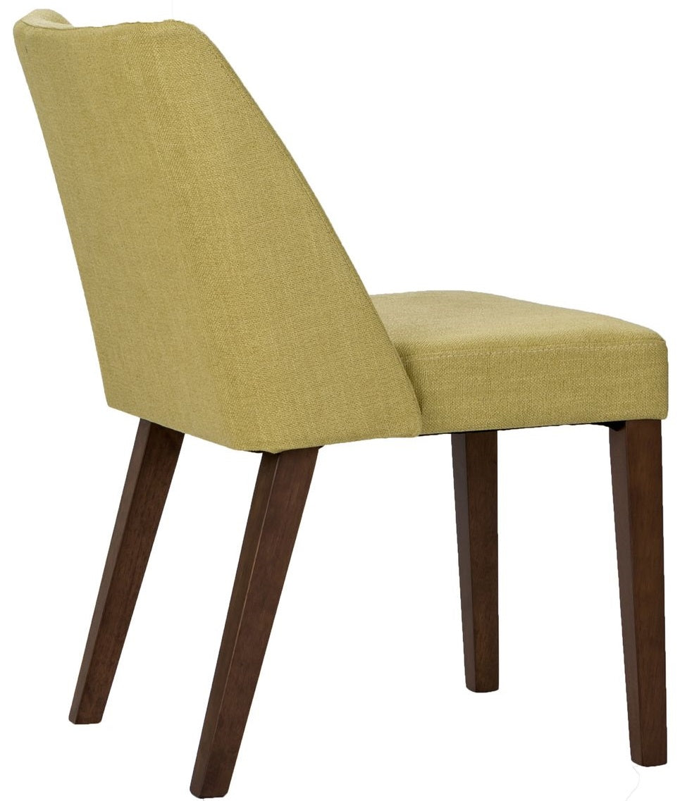 Liberty Furniture Space Saver Nido Chair (Green) in Satin Walnut (Set of 2) - Luxury Home Furniture (MI)