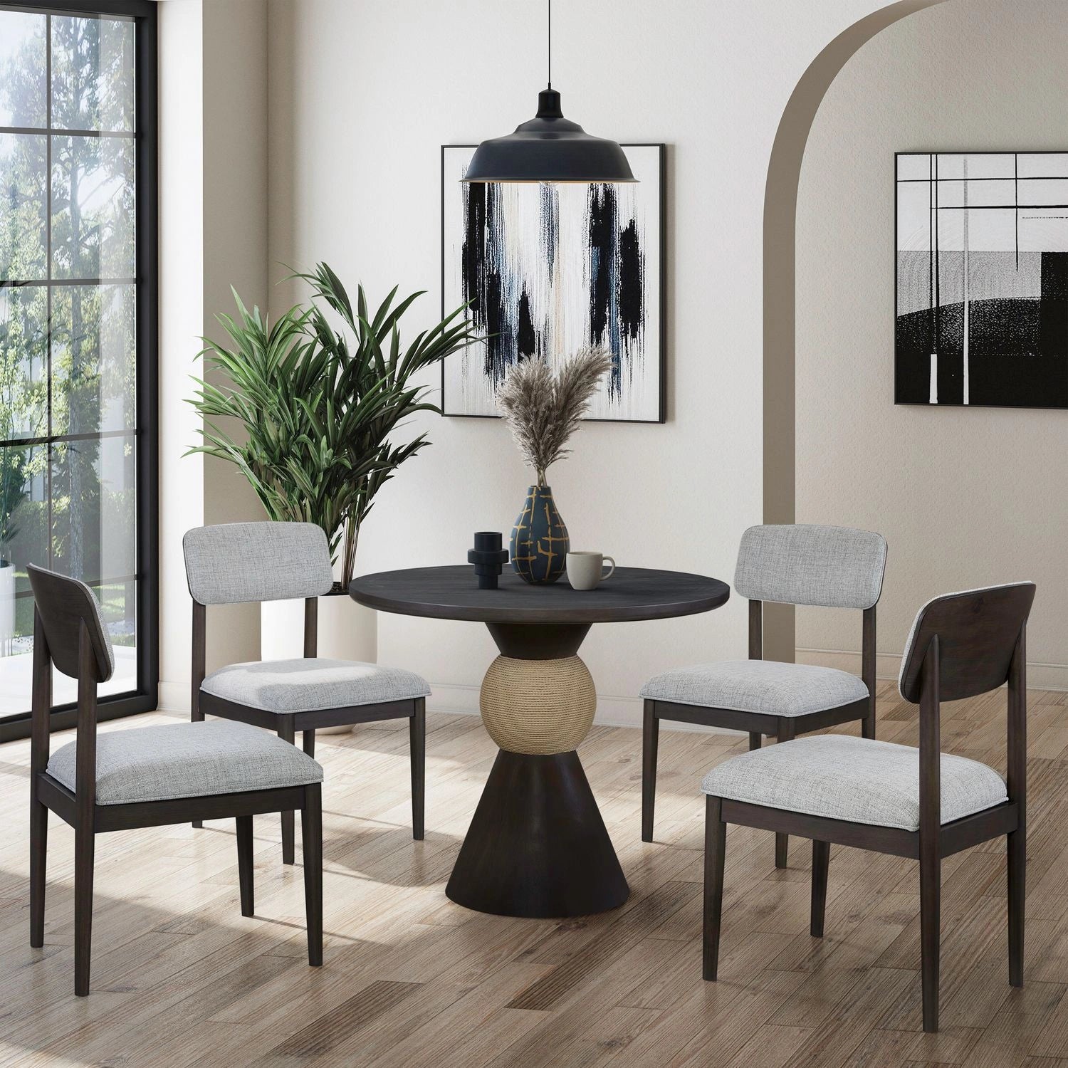 Briarcrest 5 Piece Round Table Set image