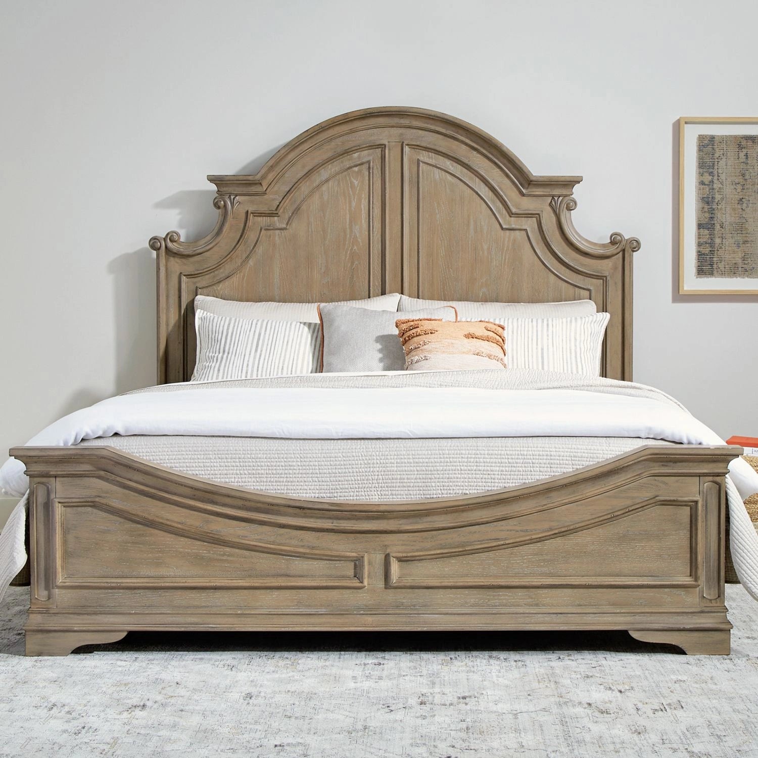 Magnolia Manor King Panel Bed image