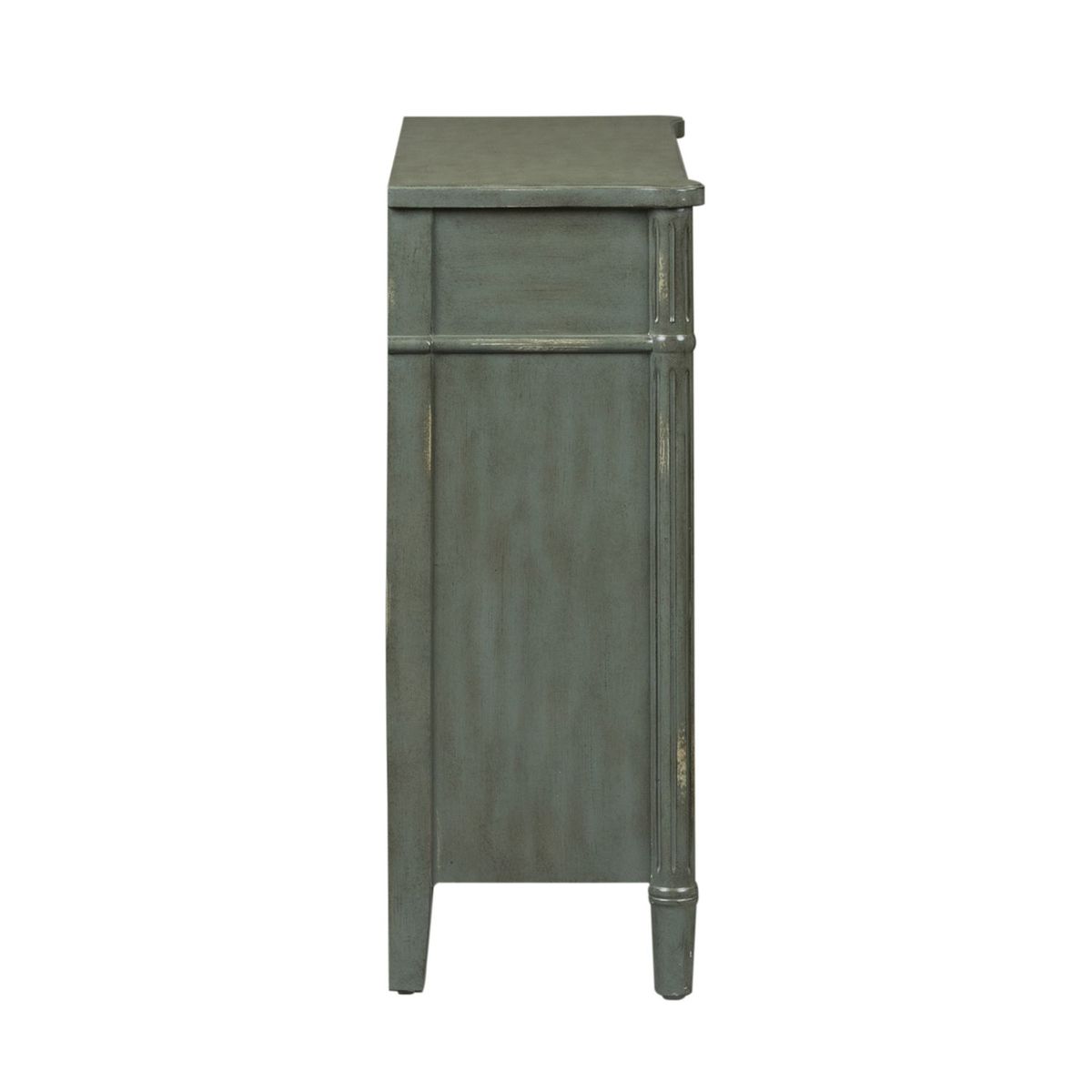 Liberty Furniture Madison Park 1 Drawer 2 Door Accent Cabinet in Gray - Luxury Home Furniture (MI)