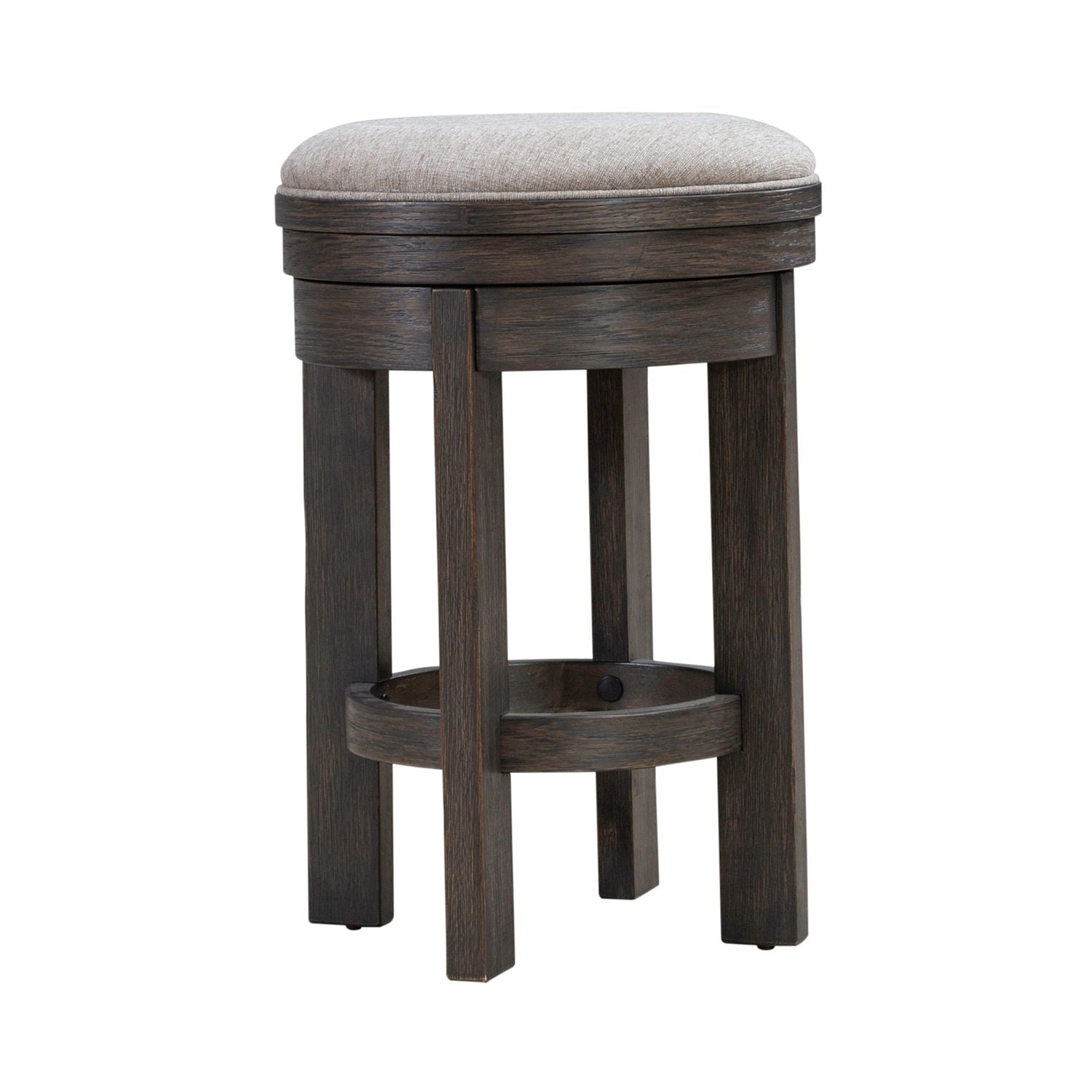 Lennox Hill Uph Swivel Console Stool - Luxury Home Furniture (MI)