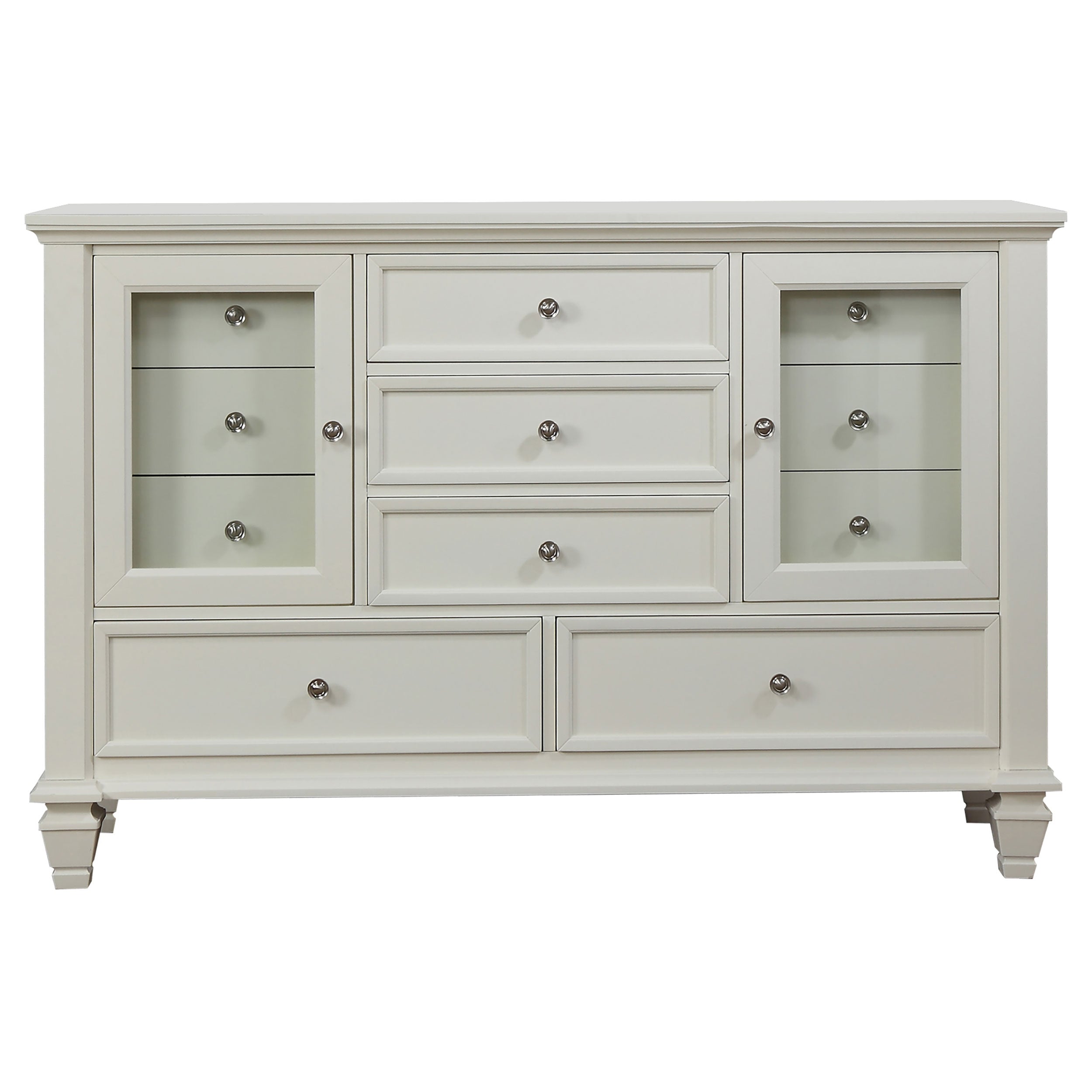 Sandy Beach 4 & 5 Piece Pc Bedroom Set Cal.King & E.King - Luxury Home Furniture (MI)