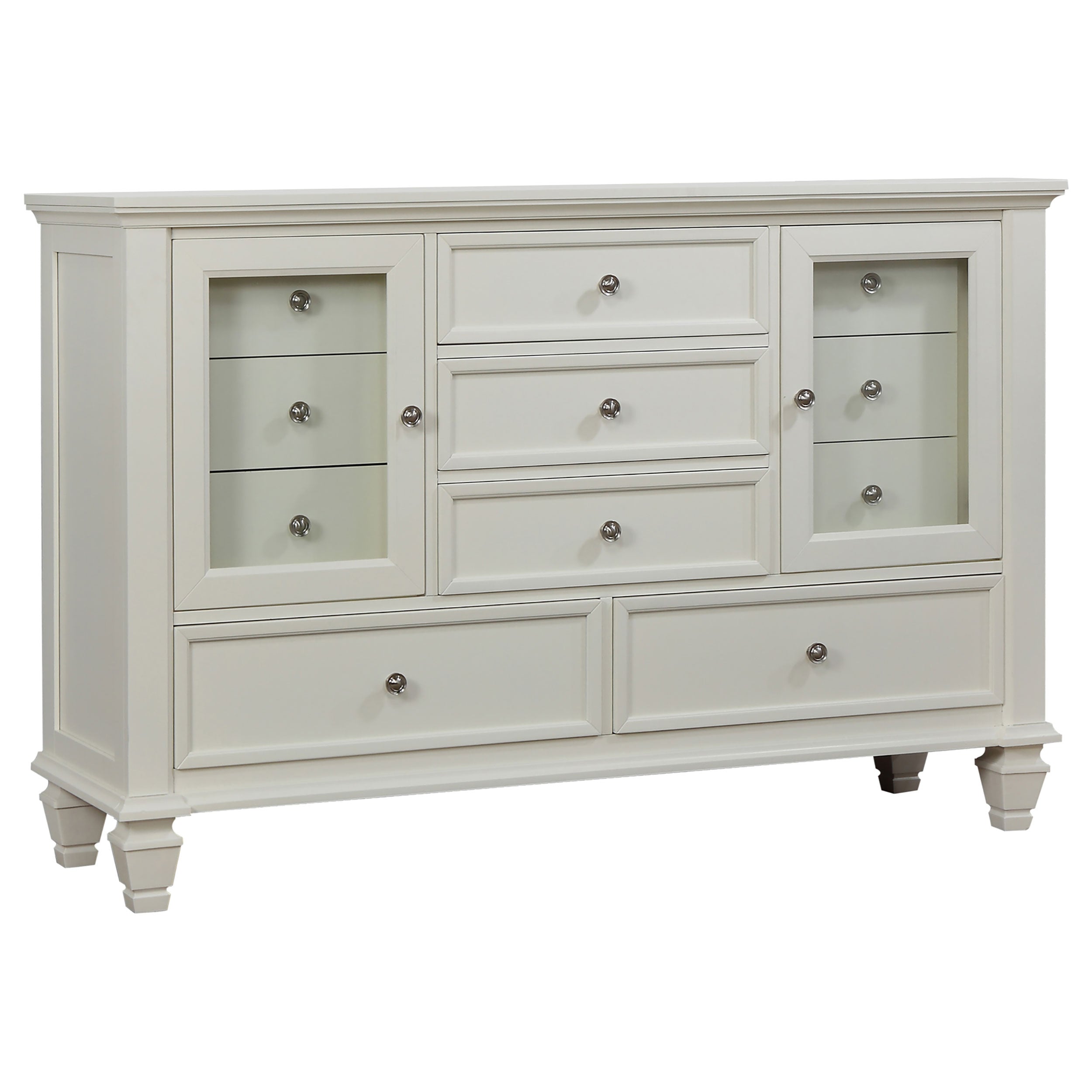 Sandy Beach 4 & 5 Piece Pc Bedroom Set Cal.King & E.King - Luxury Home Furniture (MI)
