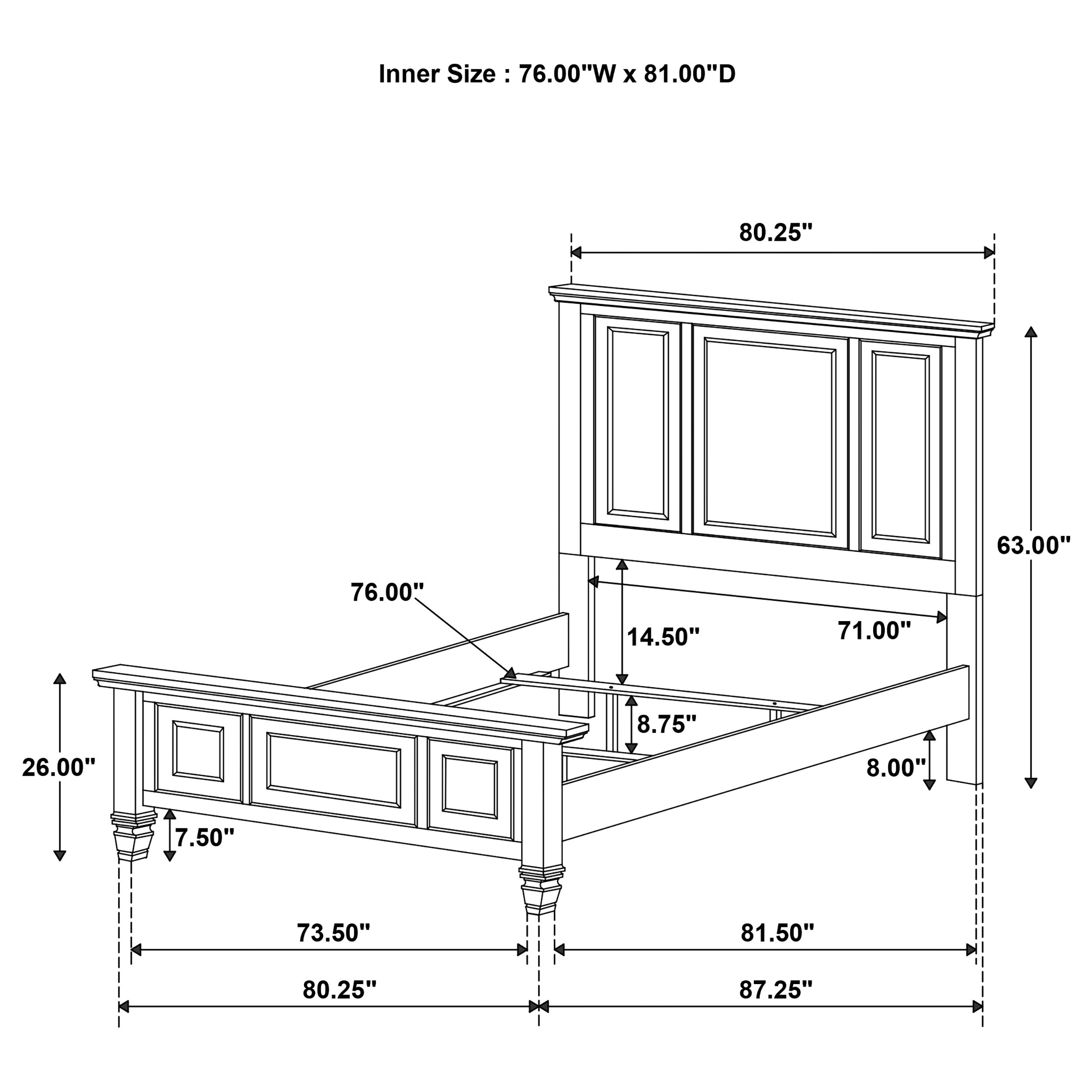 Sandy Beach Beds - Luxury Home Furniture (MI)