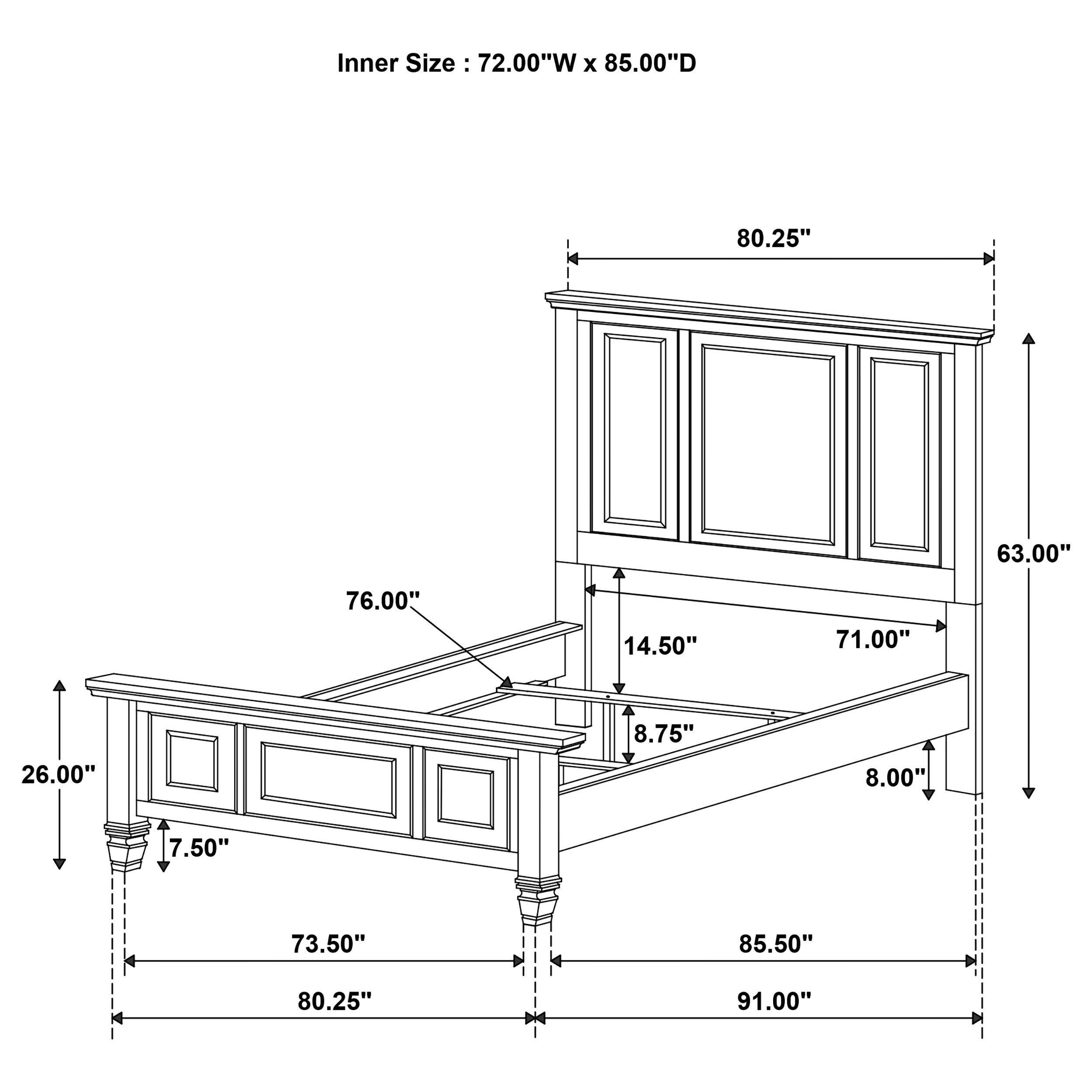 Sandy Beach Beds - Luxury Home Furniture (MI)