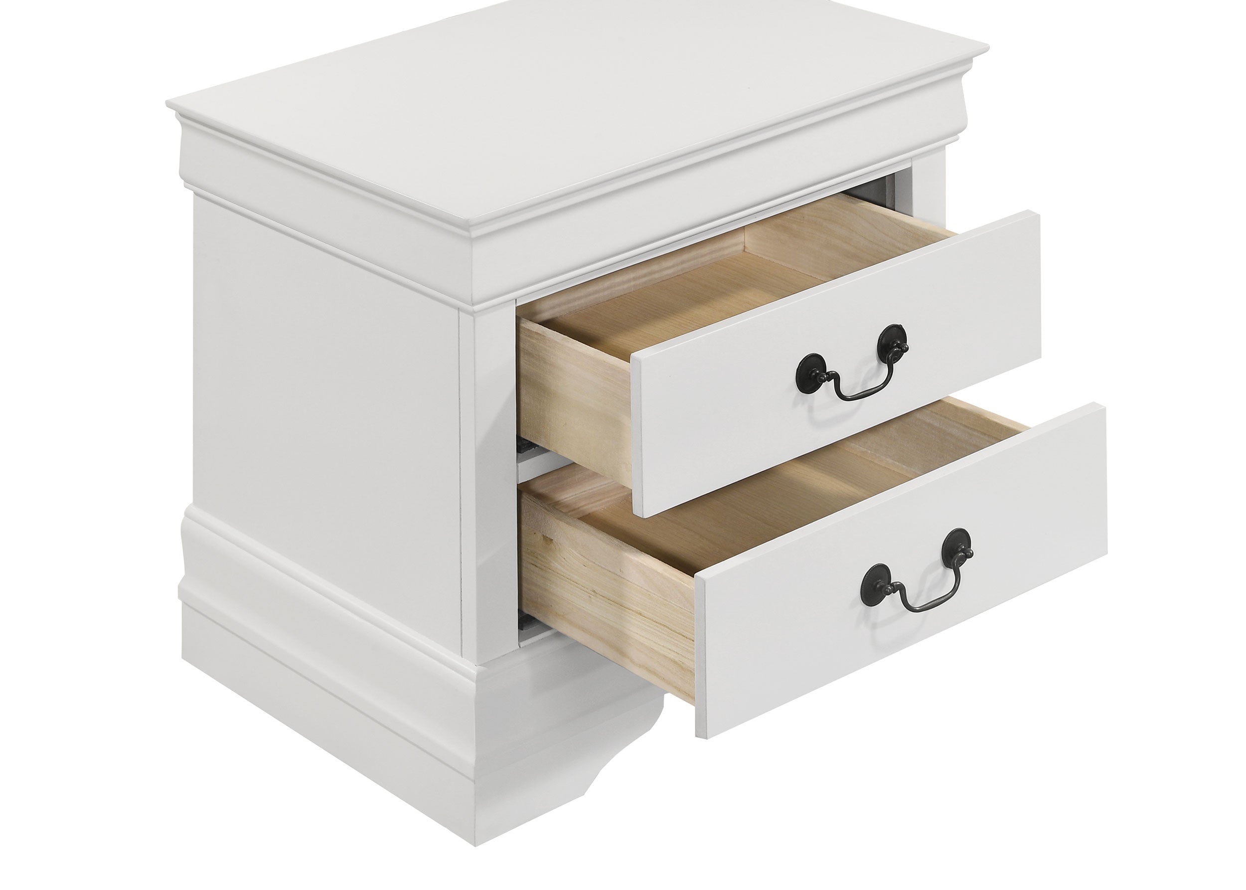 Louis Philippe 4 & 5 Piece Bedroom Set Full, Twin, King, & Queen