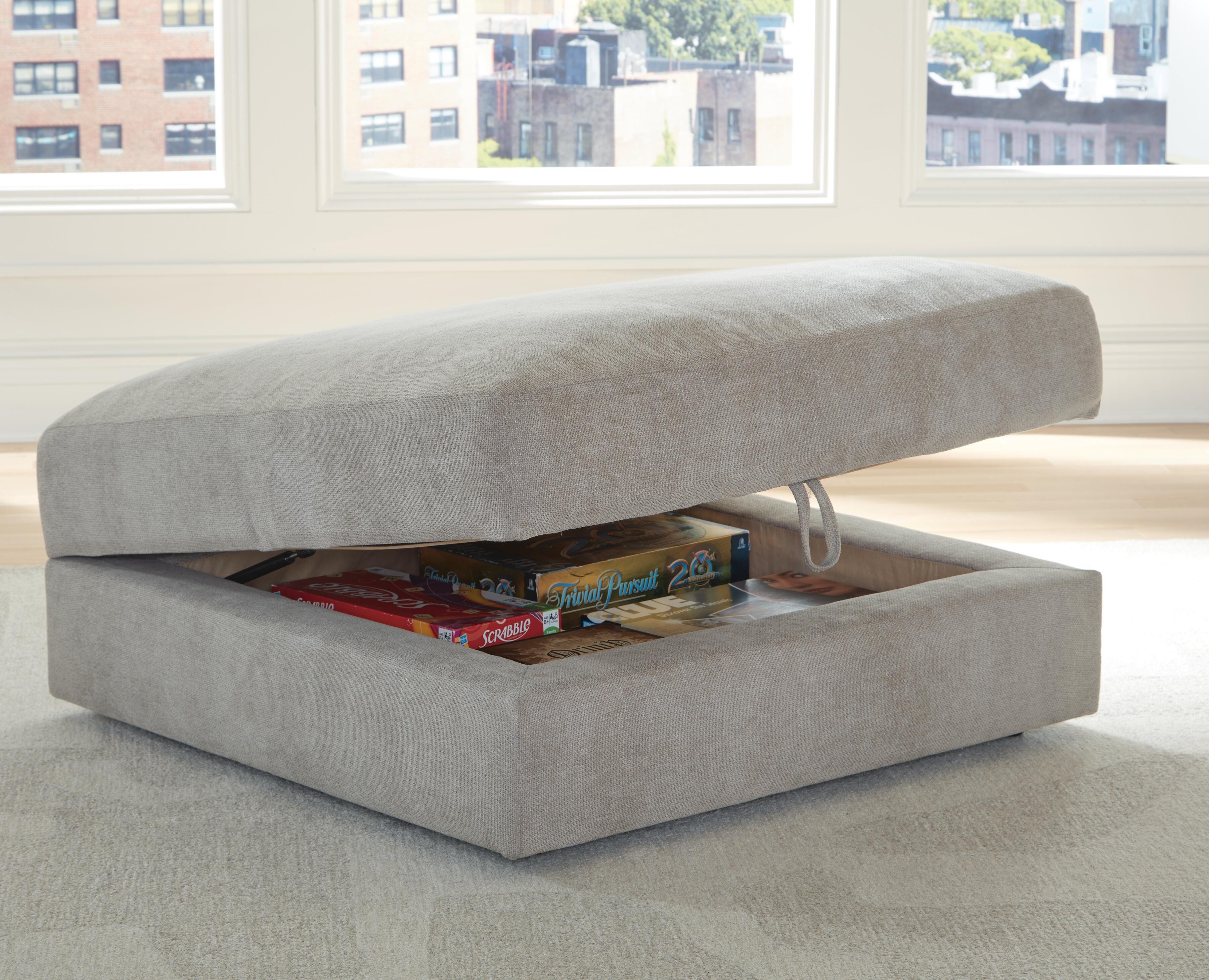 Aslan Court Ottoman With Storage - Luxury Home Furniture (MI)
