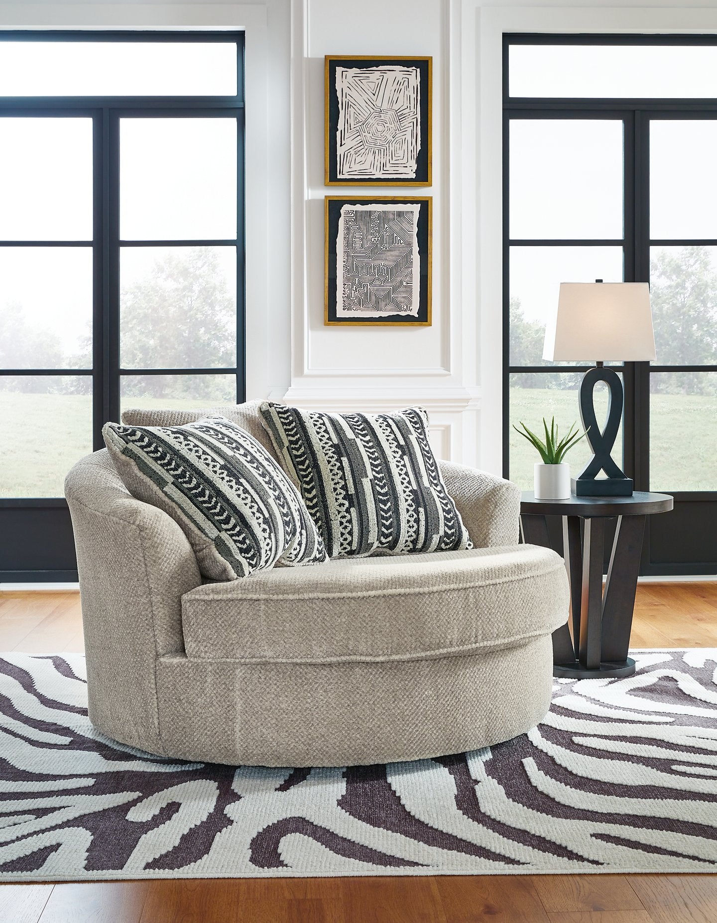 Calnita Living Room Set - Luxury Home Furniture (MI)