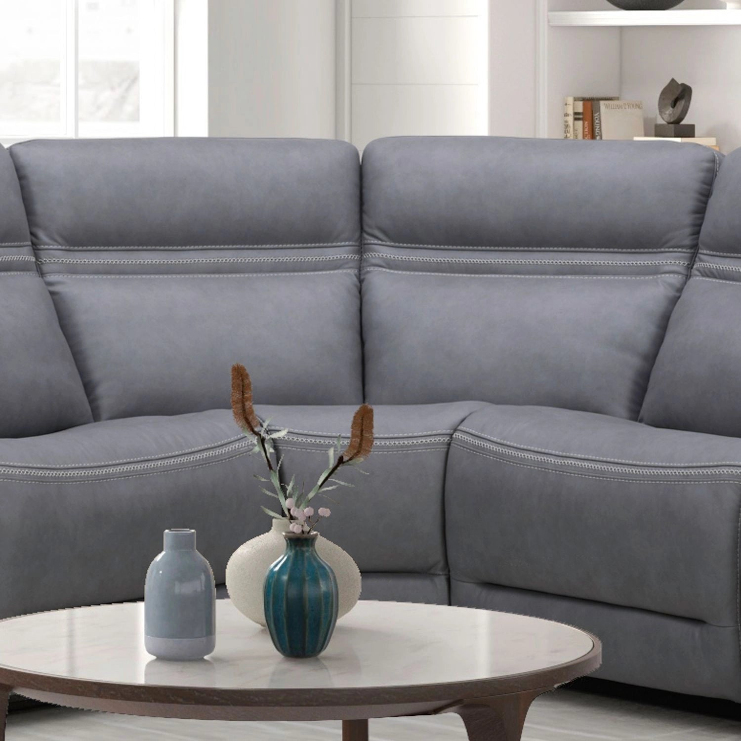 Cooper Corner Wedge - Blue Gray image