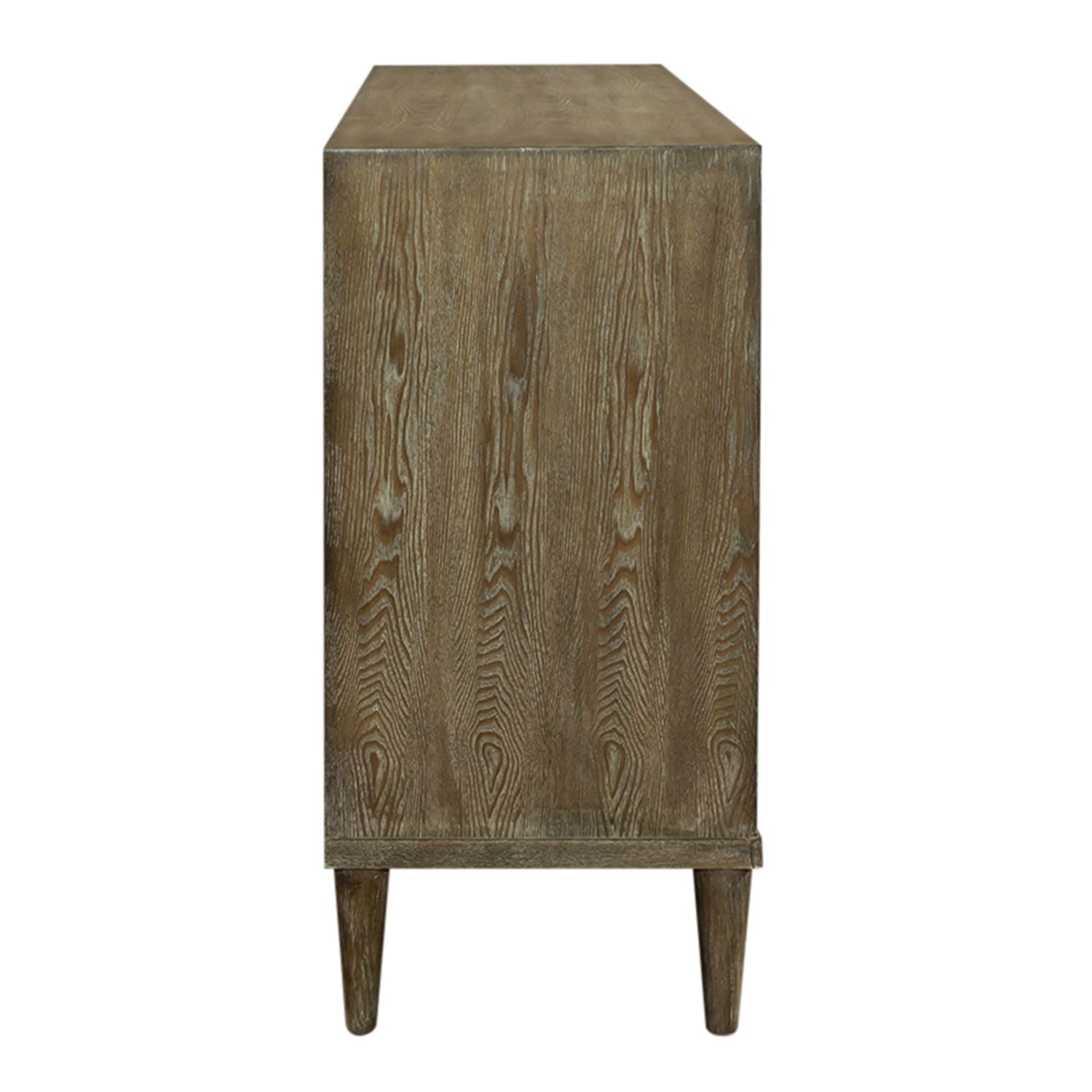 Devonshire 4 Door Accent Cabinet in Driftwood - Luxury Home Furniture (MI)