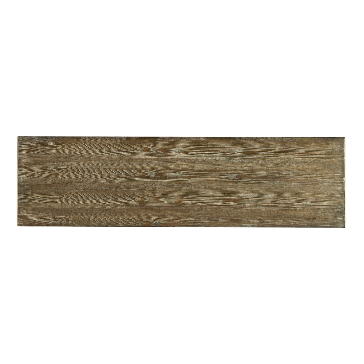 Devonshire 4 Door Accent Cabinet in Driftwood - Luxury Home Furniture (MI)