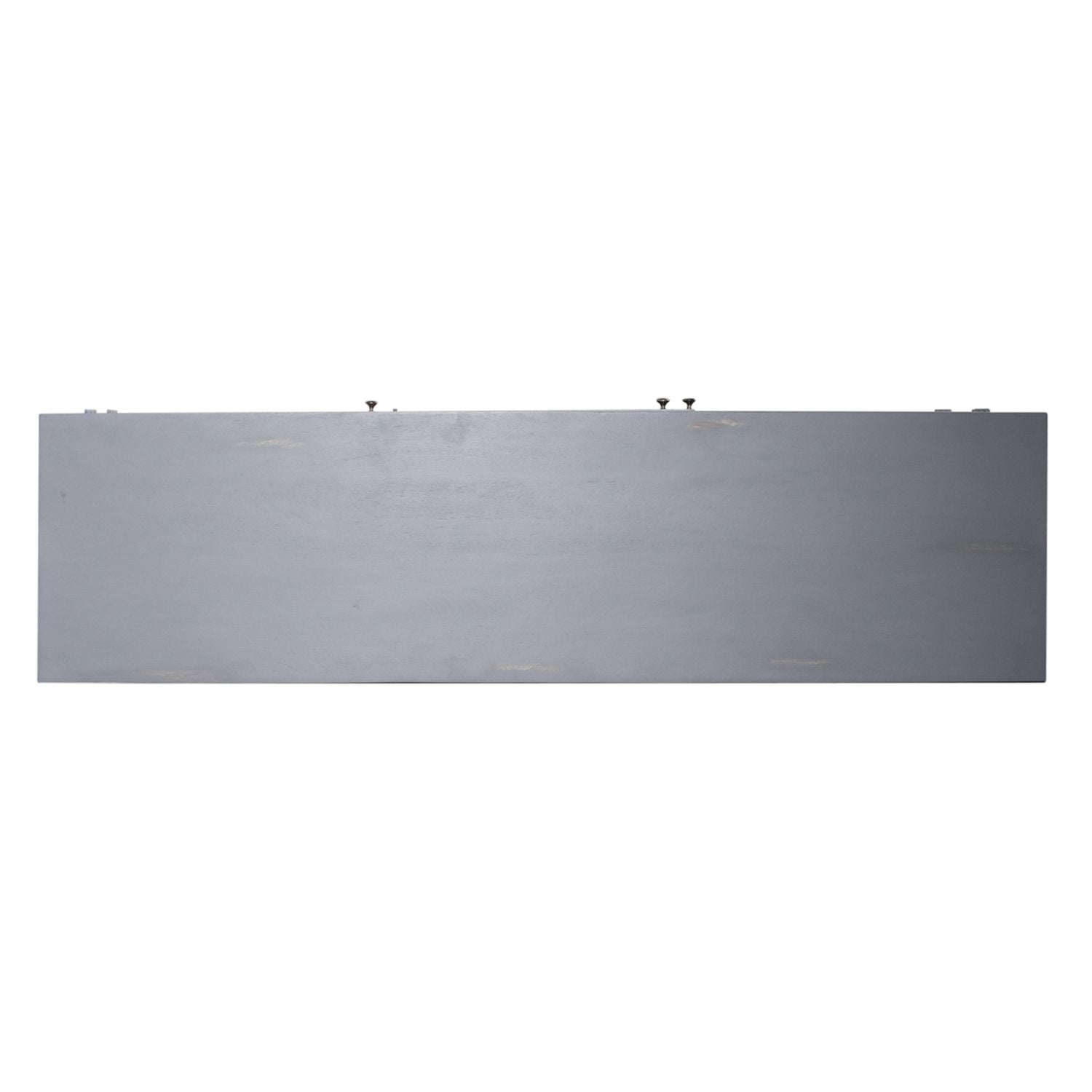 Marisol 65 Inch 3 Door Accent TV Stand in Weathered Honey and Soft Wash Gray - Luxury Home Furniture (MI)