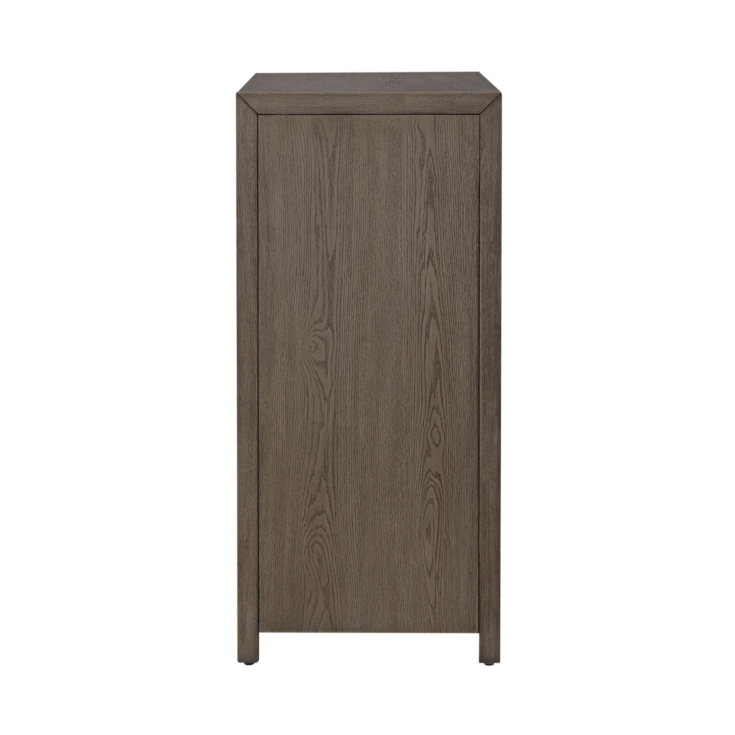 Chatfield Accent Console in Antique White with Tobacco Top EST SHIP TIME APPX 4 WEEKS - Luxury Home Furniture (MI)