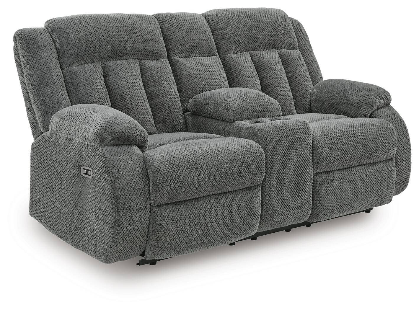 Observation Power Reclining Loveseat with Console - Luxury Home Furniture (MI)