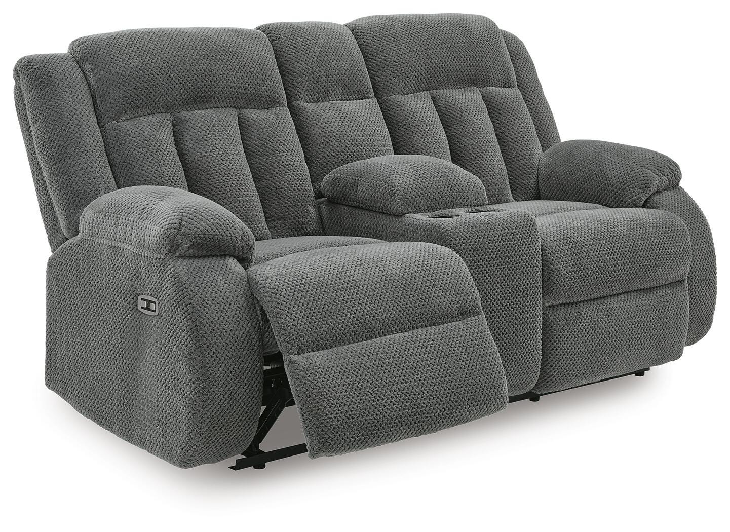 Observation Power Reclining Loveseat with Console - Luxury Home Furniture (MI)