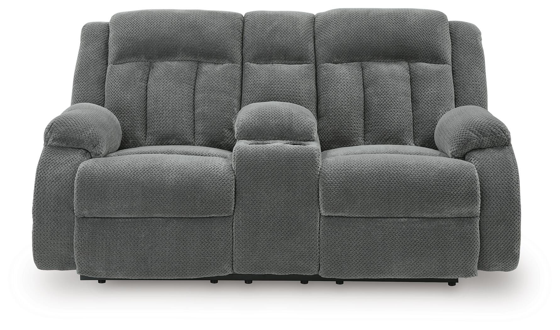 Observation Power Reclining Loveseat with Console - Luxury Home Furniture (MI)