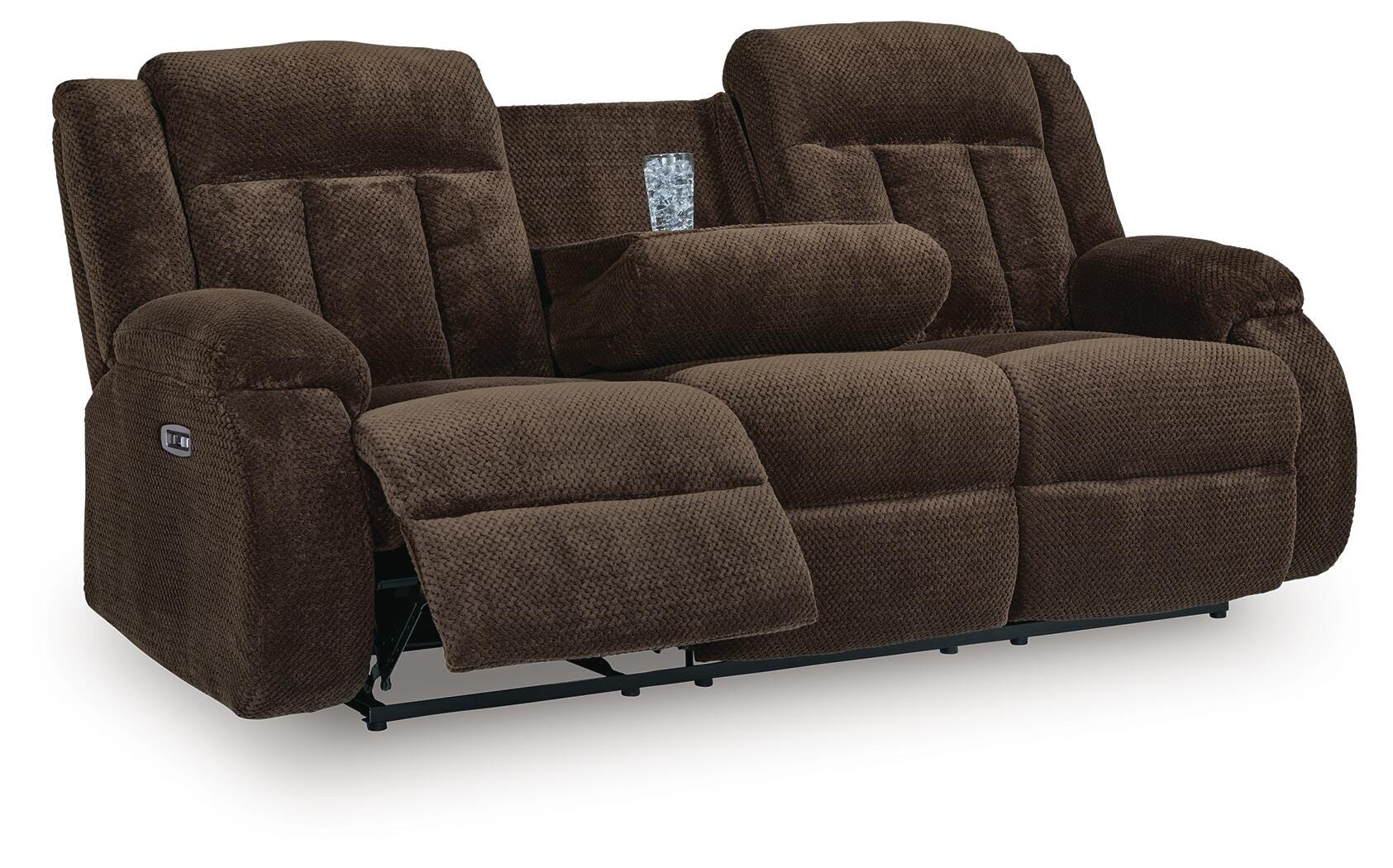 Observation Power Reclining Sofa with Drop Down Table - Luxury Home Furniture (MI)