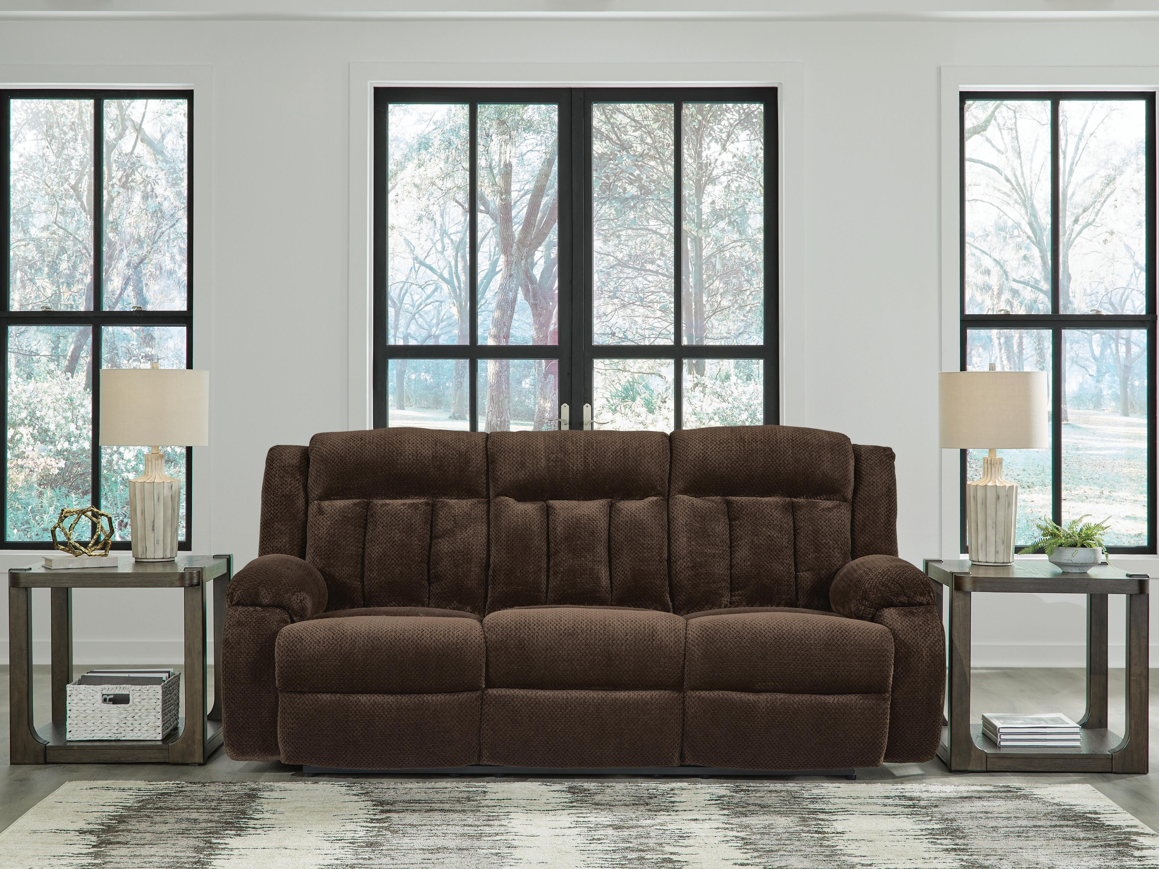 Observation Power Reclining Sofa with Drop Down Table - Luxury Home Furniture (MI)
