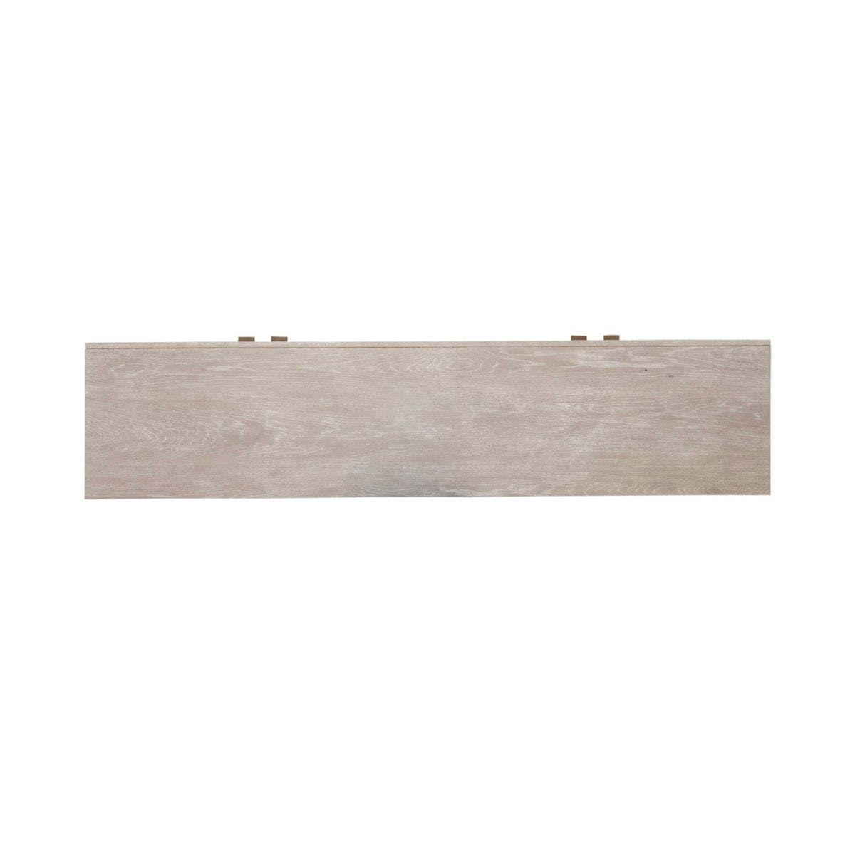 Liberty Furniture Kinsley 4 Door Accent Cabinet in Washed Taupe & Silver Champagne EST SHIP TIME APPX 4 WEEKS - Luxury Home Furniture (MI)