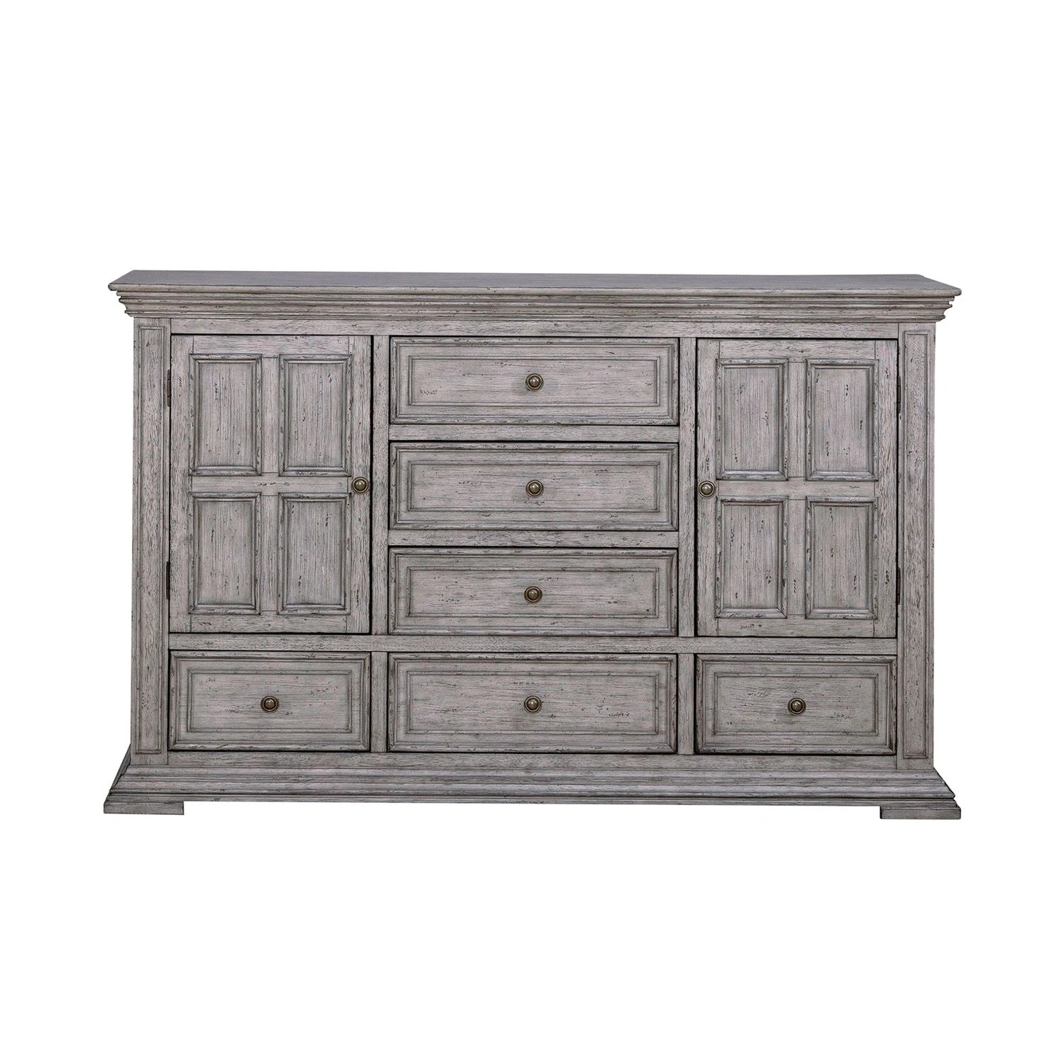 Big Valley 2 Door 6 Drawer Dresser image