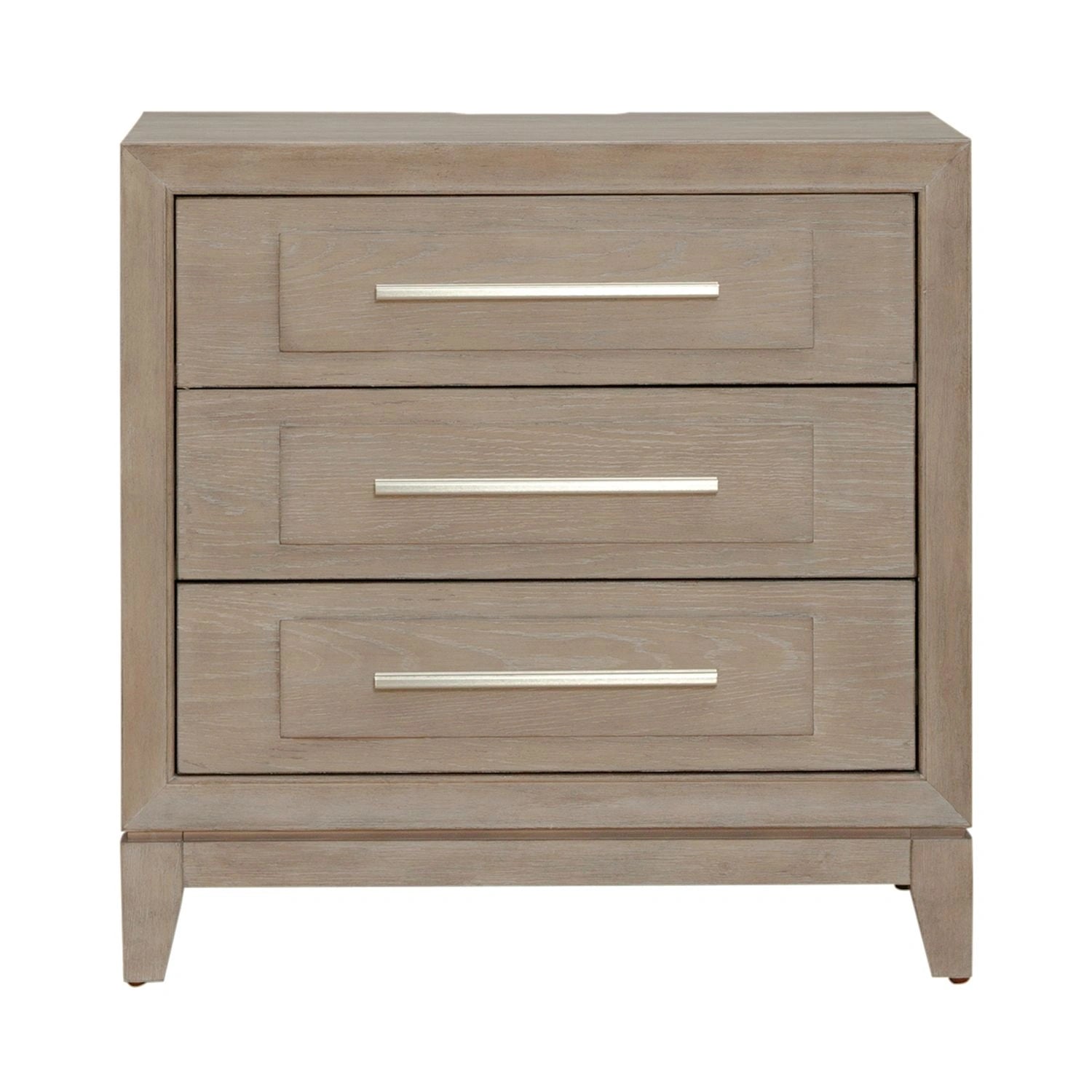 Brentwood 3 Drawer Nightstand w/ Charging Station image