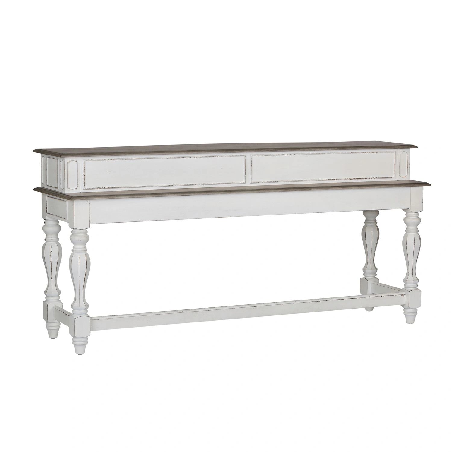 Magnolia Manor 4 Piece Console Set (1-Console 3-Stools) image