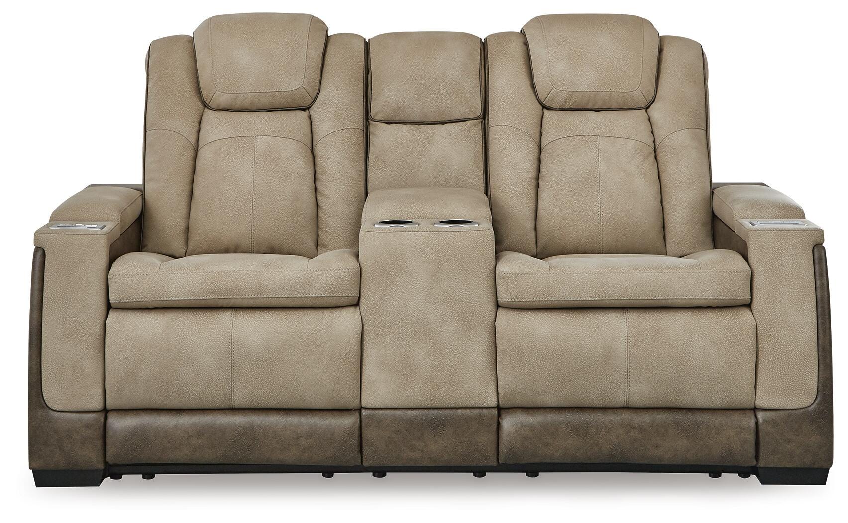 Next-Gen DuraPella Power Reclining Loveseat with Console - Luxury Home Furniture (MI)