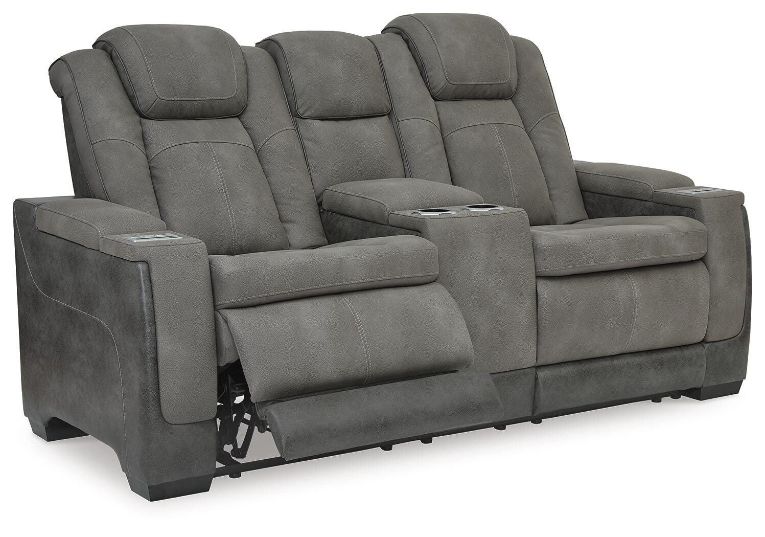 Next-Gen DuraPella Power Reclining Loveseat with Console - Luxury Home Furniture (MI)