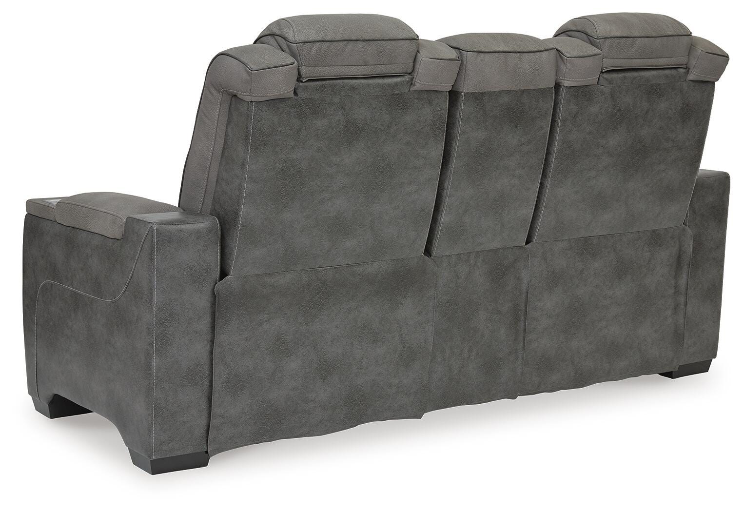 Next-Gen DuraPella Power Reclining Loveseat with Console - Luxury Home Furniture (MI)