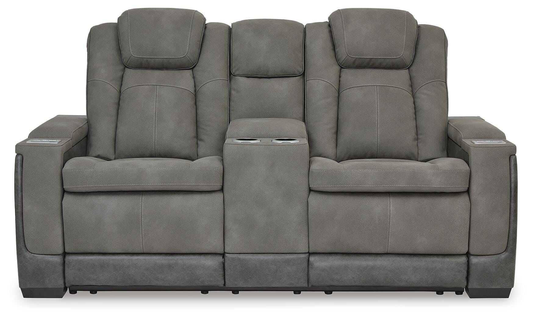 Next-Gen DuraPella Power Reclining Loveseat with Console - Luxury Home Furniture (MI)